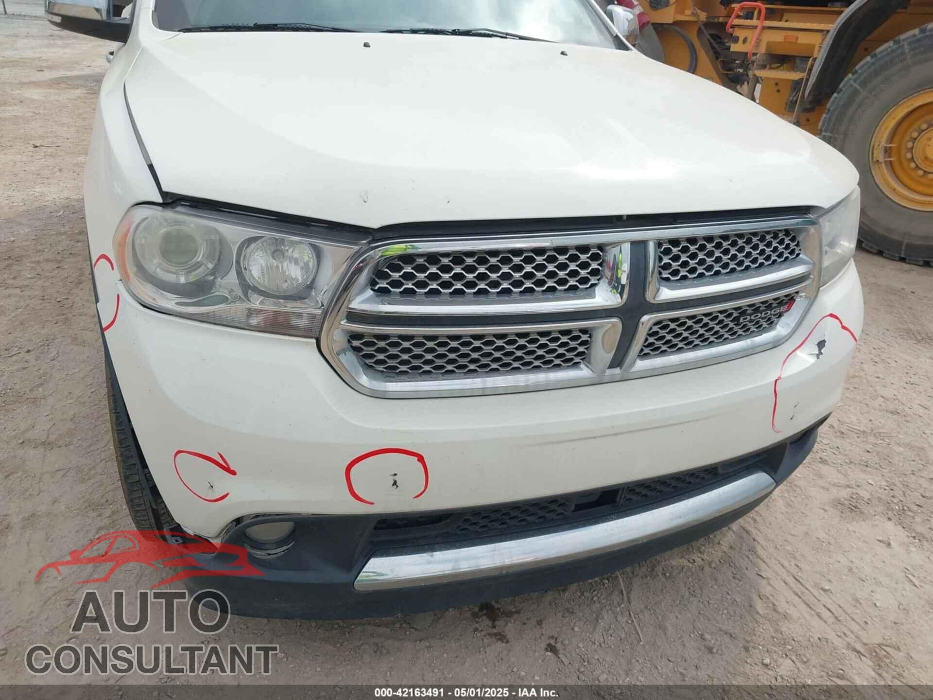 DODGE DURANGO 2011 - 1D4SD5GTXBC663963
