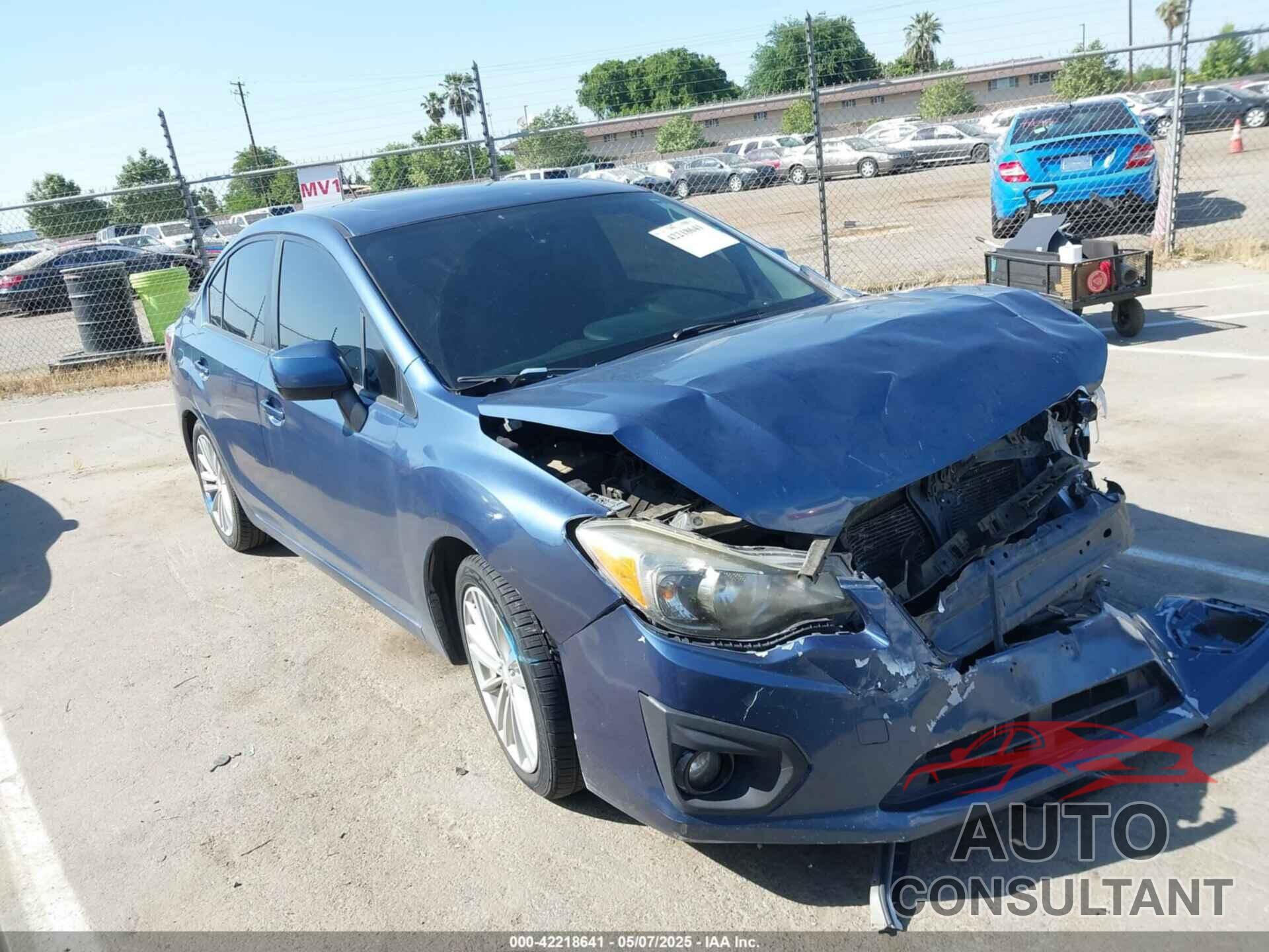 SUBARU IMPREZA 2012 - JF1GJAD66CH024606