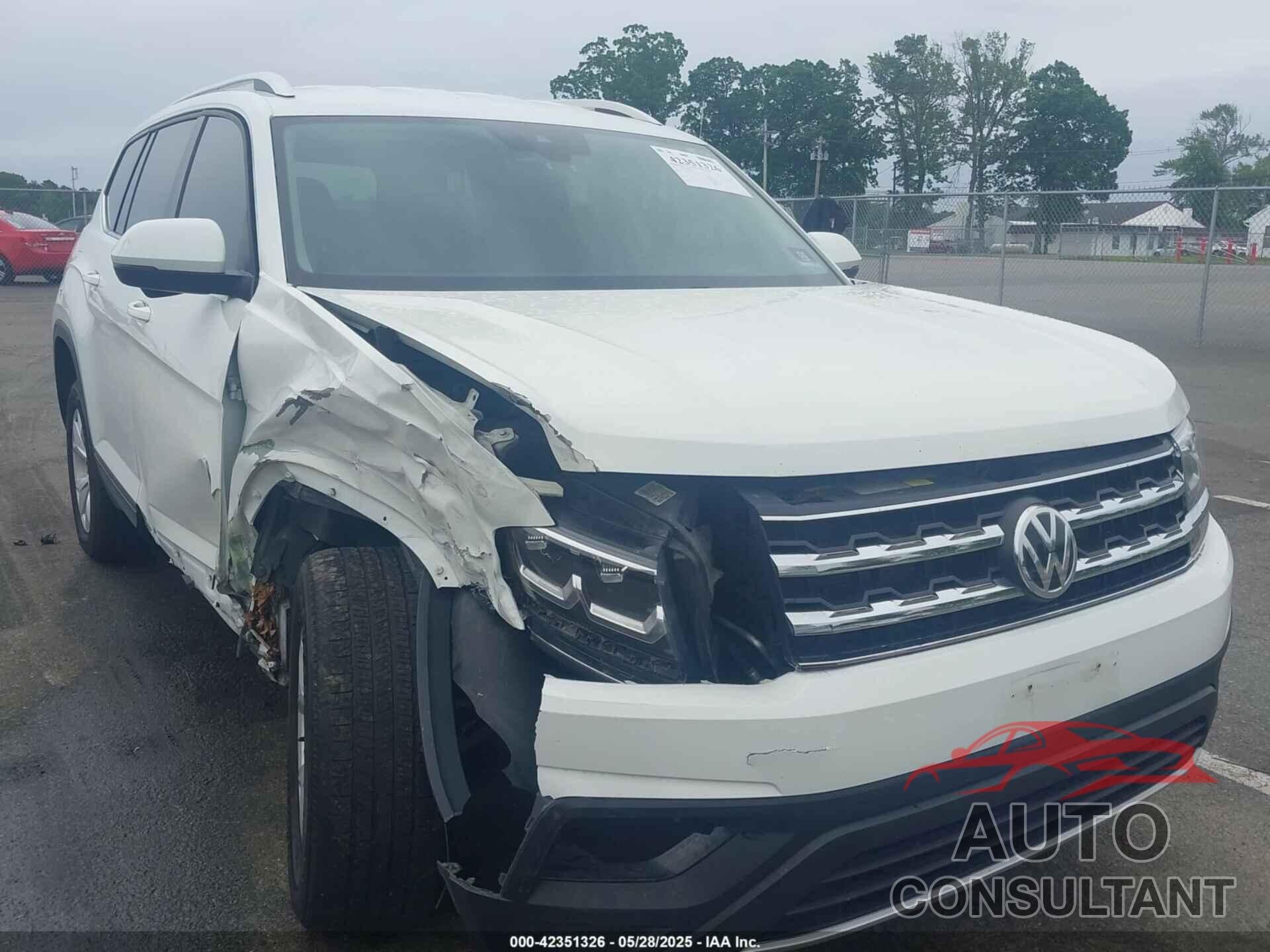 VOLKSWAGEN ATLAS 2019 - 1V2UR2CA0KC534378