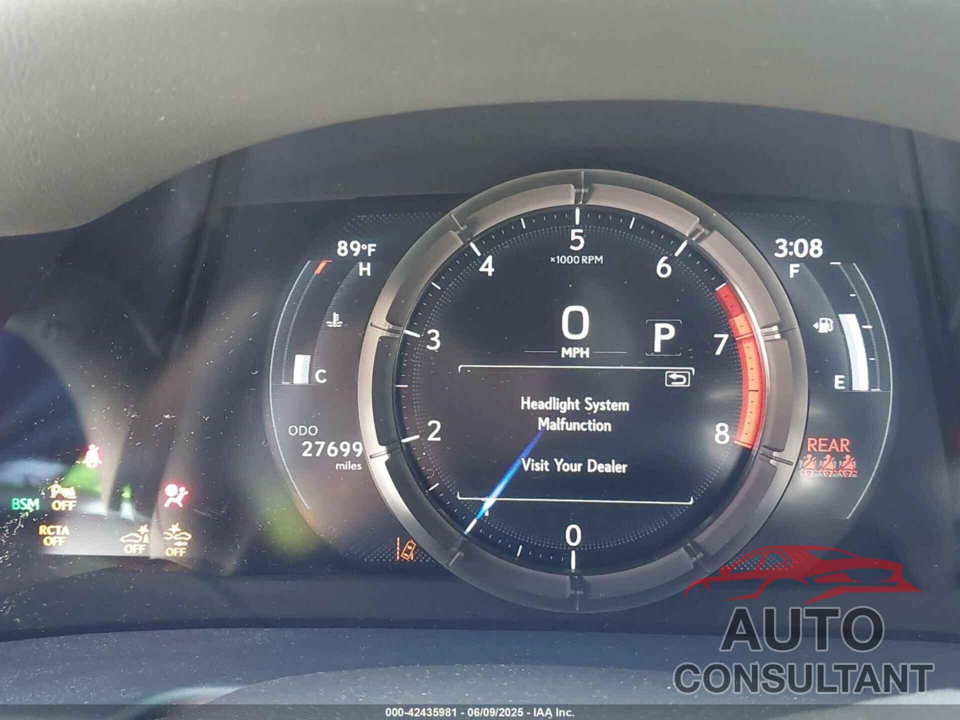 LEXUS ES 350 2022 - 58AGZ1B19NU122120
