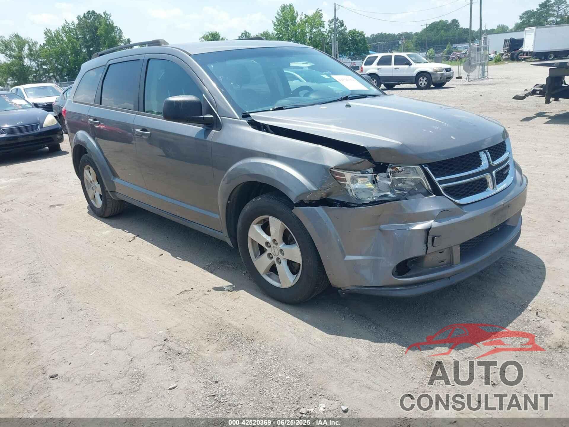 DODGE JOURNEY 2013 - 3C4PDCAB5DT630674