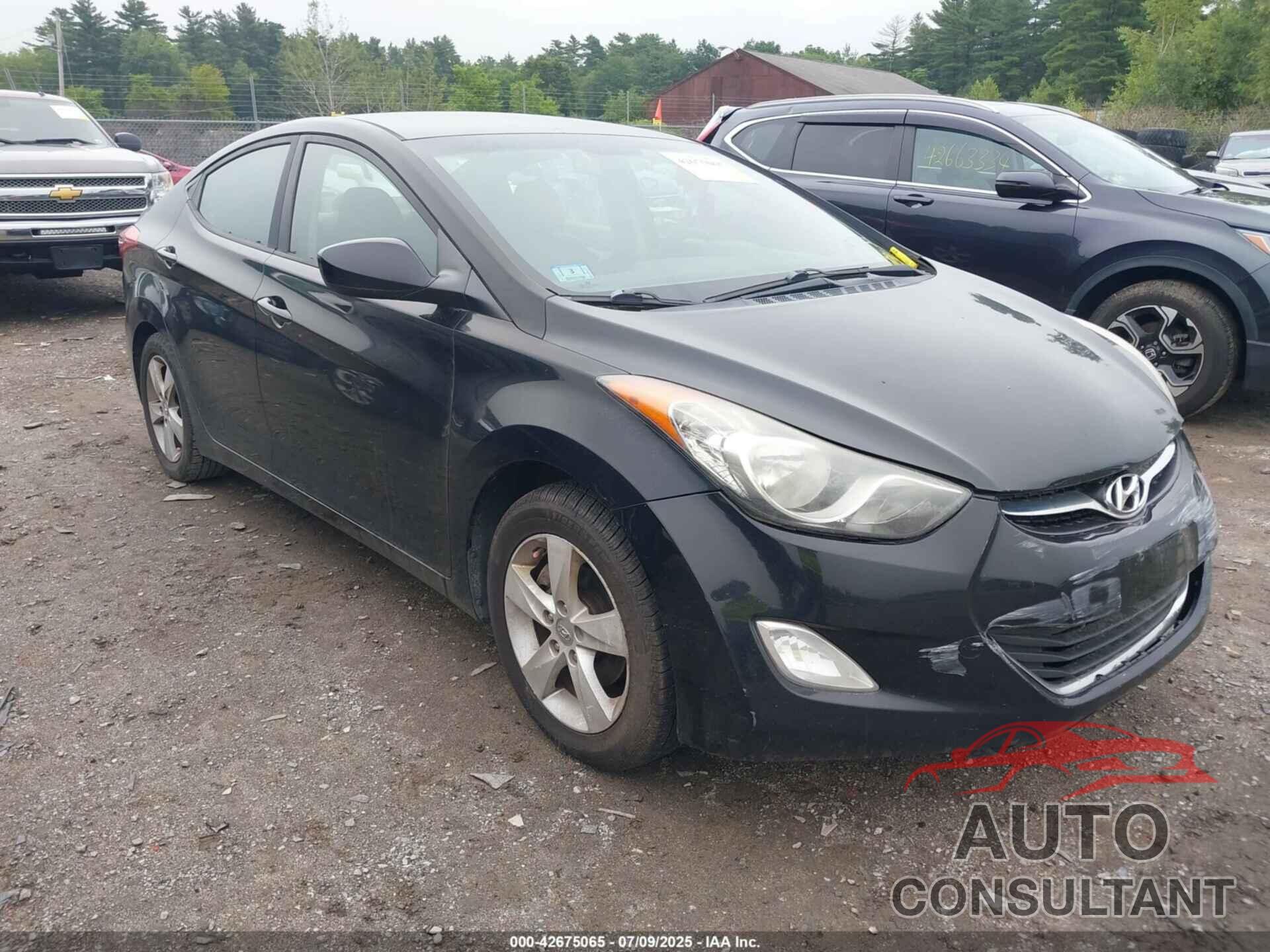 HYUNDAI ELANTRA 2012 - KMHDH4AE1CU254322