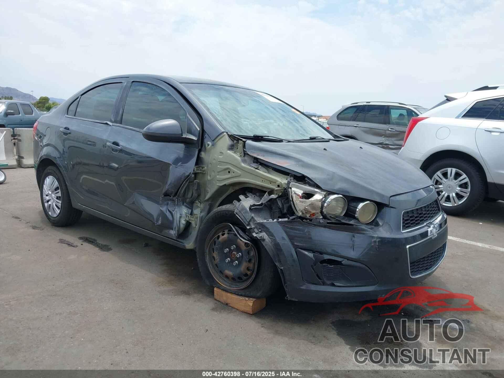 CHEVROLET SONIC 2013 - 1G1JA5SH3D4218152