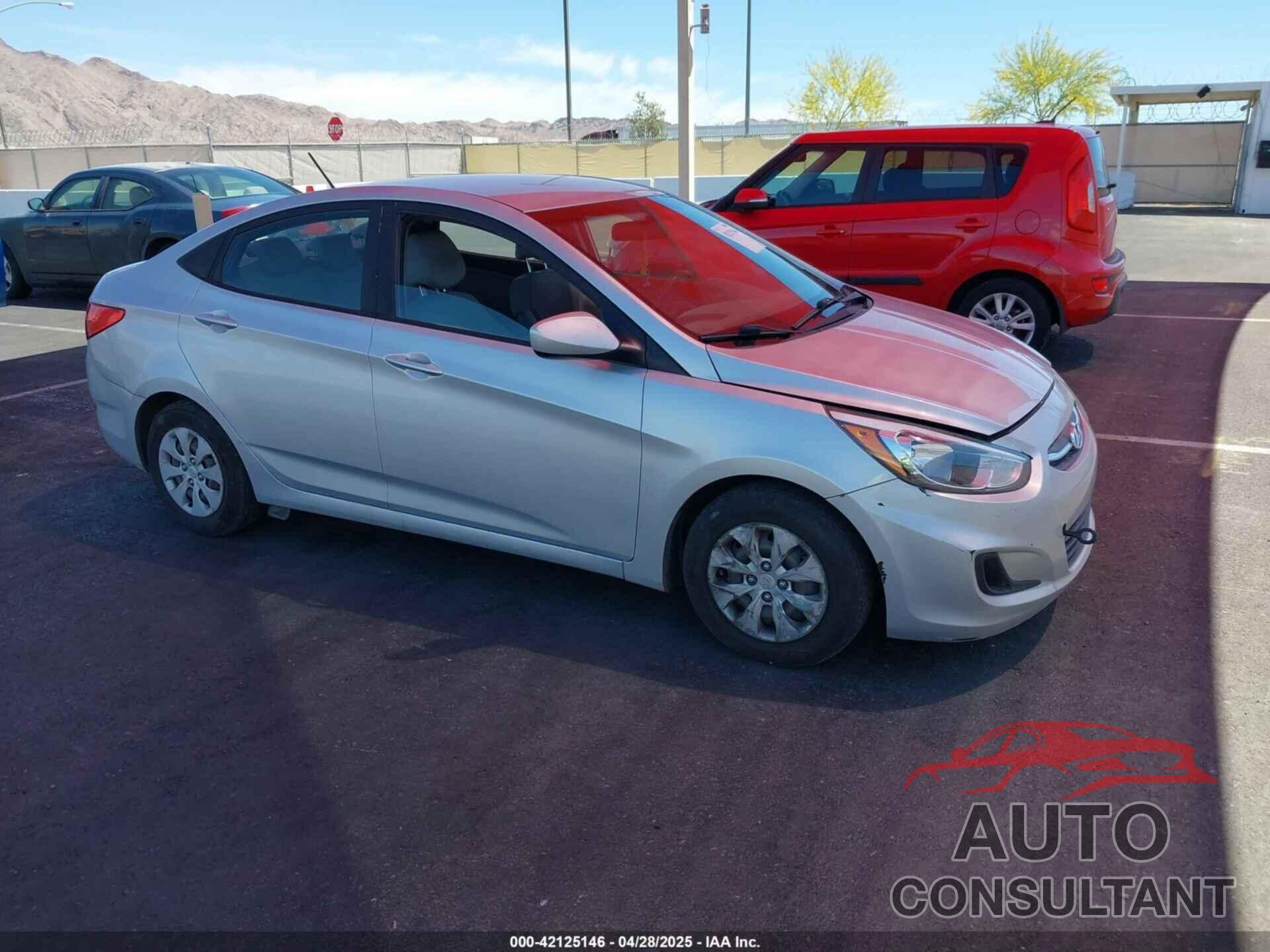 HYUNDAI ACCENT 2017 - KMHCT4AE5HU236813