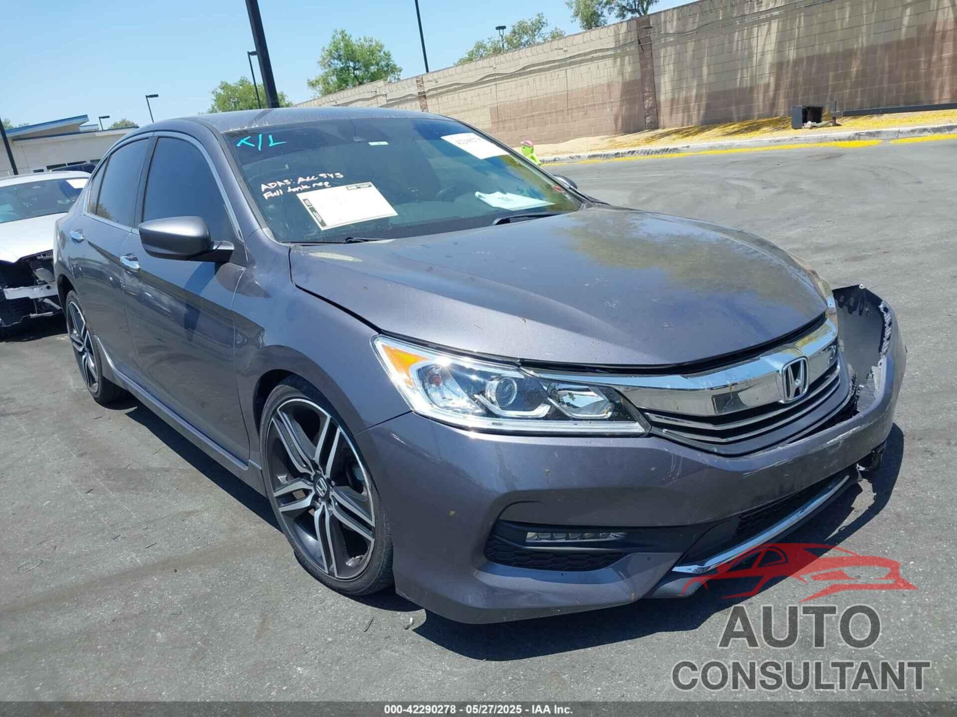HONDA ACCORD 2017 - 1HGCR2F62HA014726