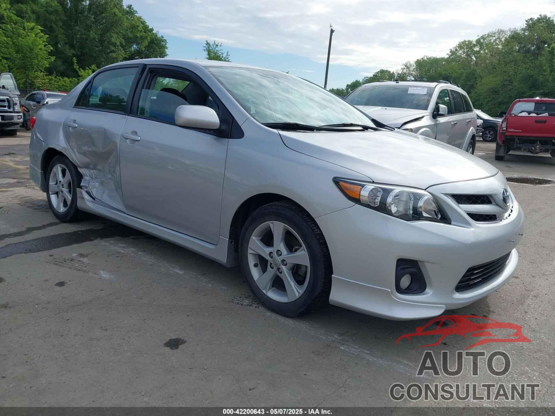 TOYOTA COROLLA 2013 - 5YFBU4EE2DP151250
