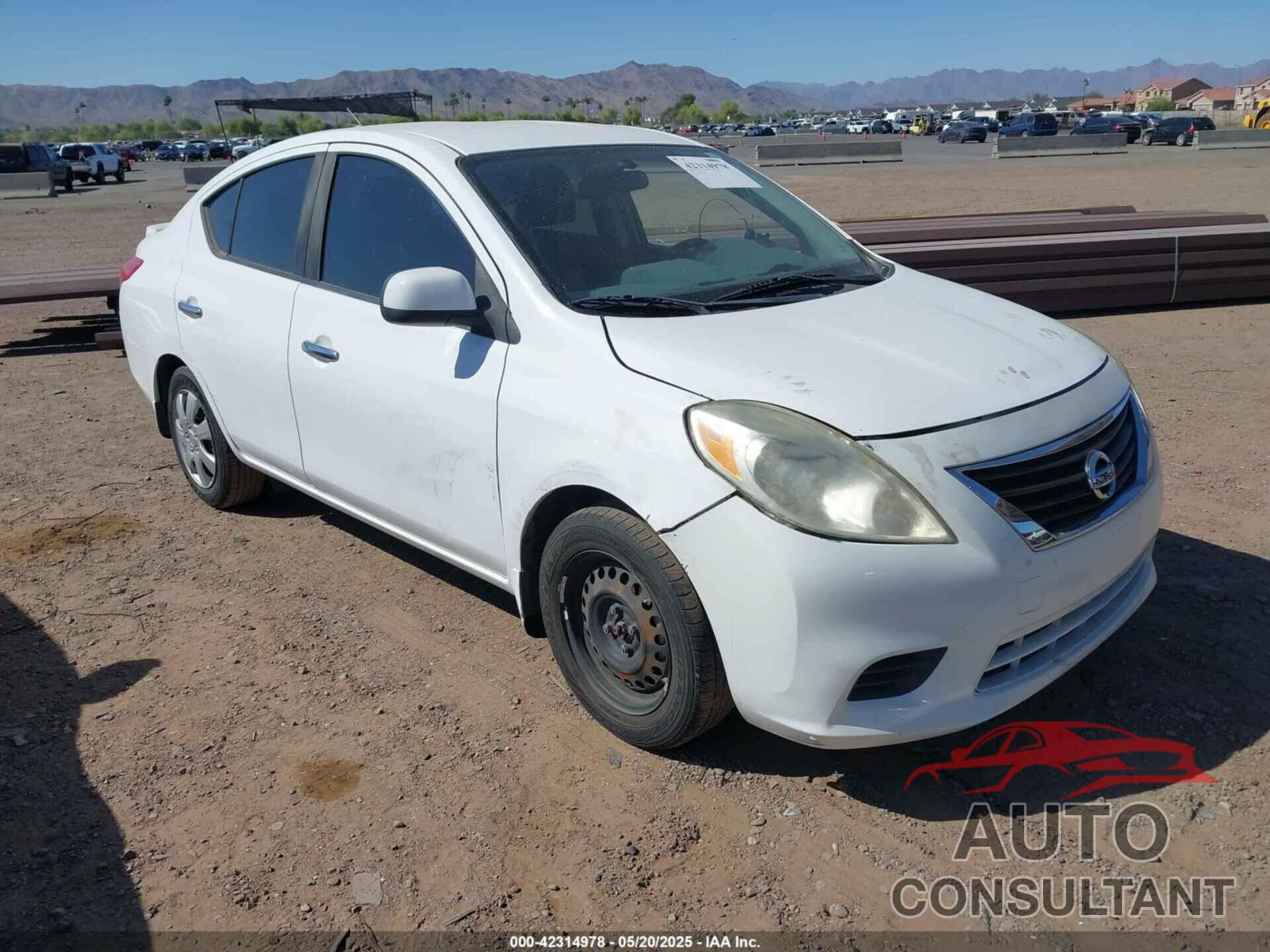 NISSAN VERSA 2014 - 3N1CN7AP1EL828624