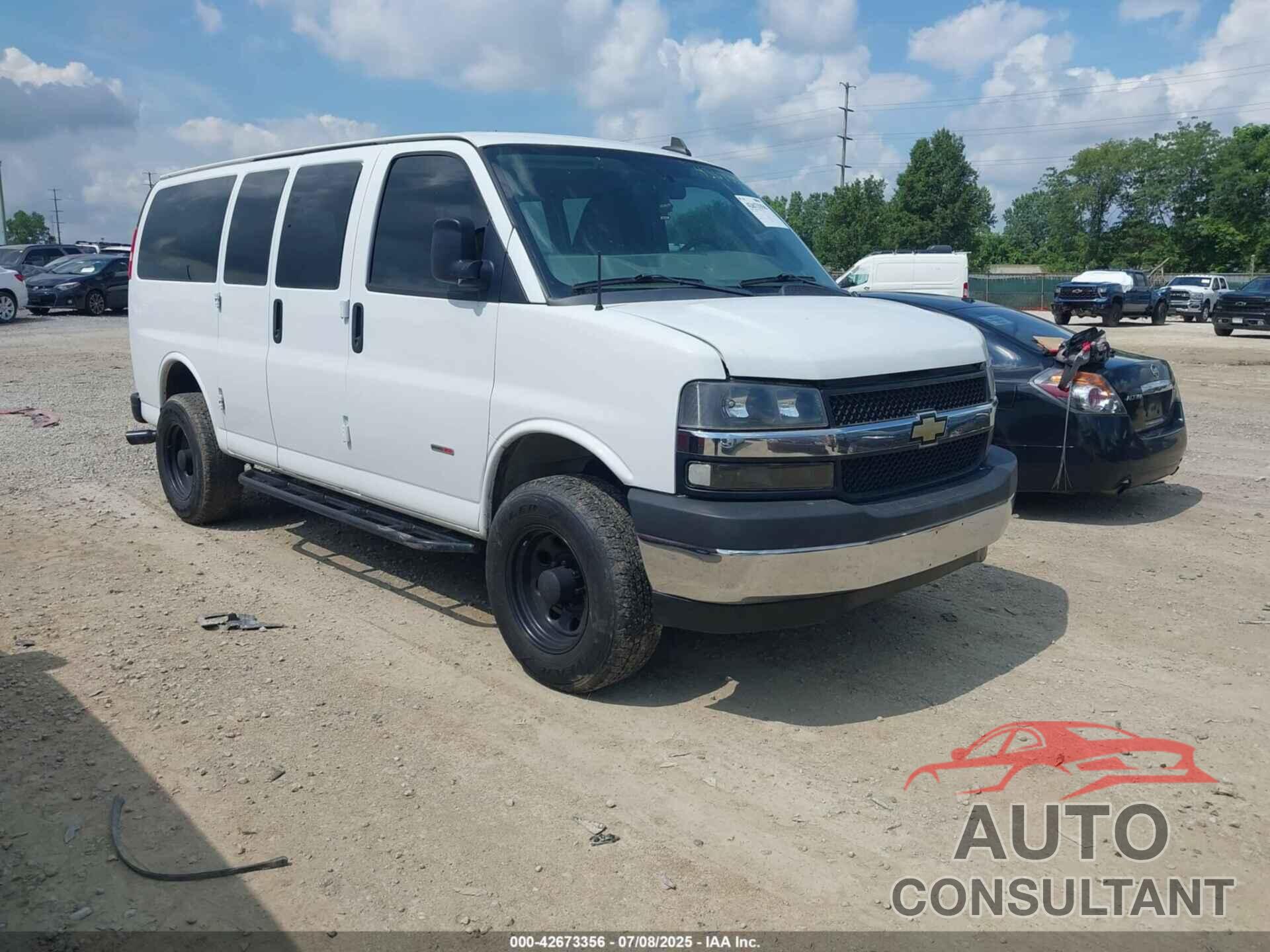 CHEVROLET EXPRESS 2500 2018 - 1GAWGFF10J1222244