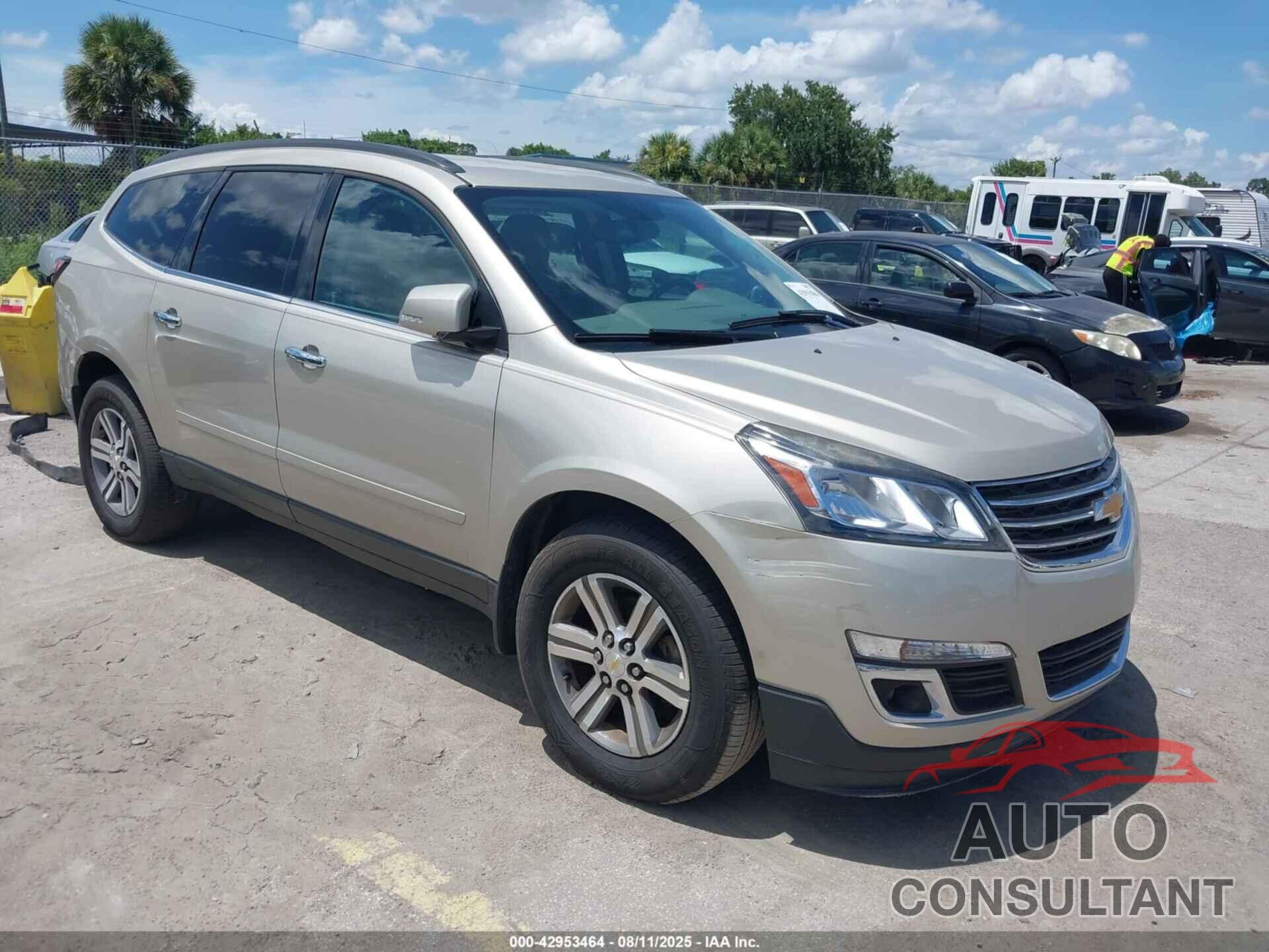 CHEVROLET TRAVERSE 2015 - 1GNKRGKDXFJ387920