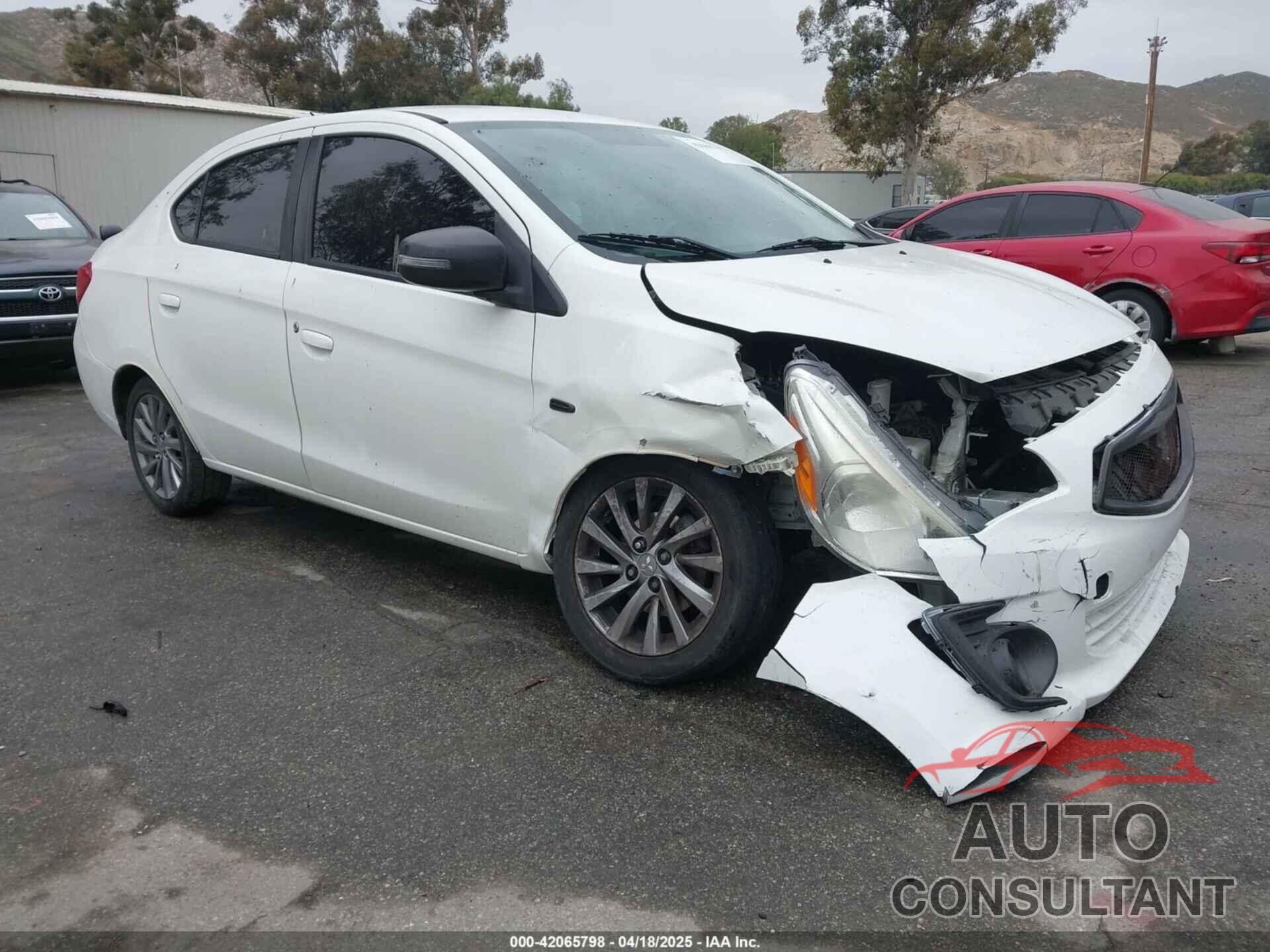 MITSUBISHI MIRAGE G4 2017 - ML32F4FJXHH003244