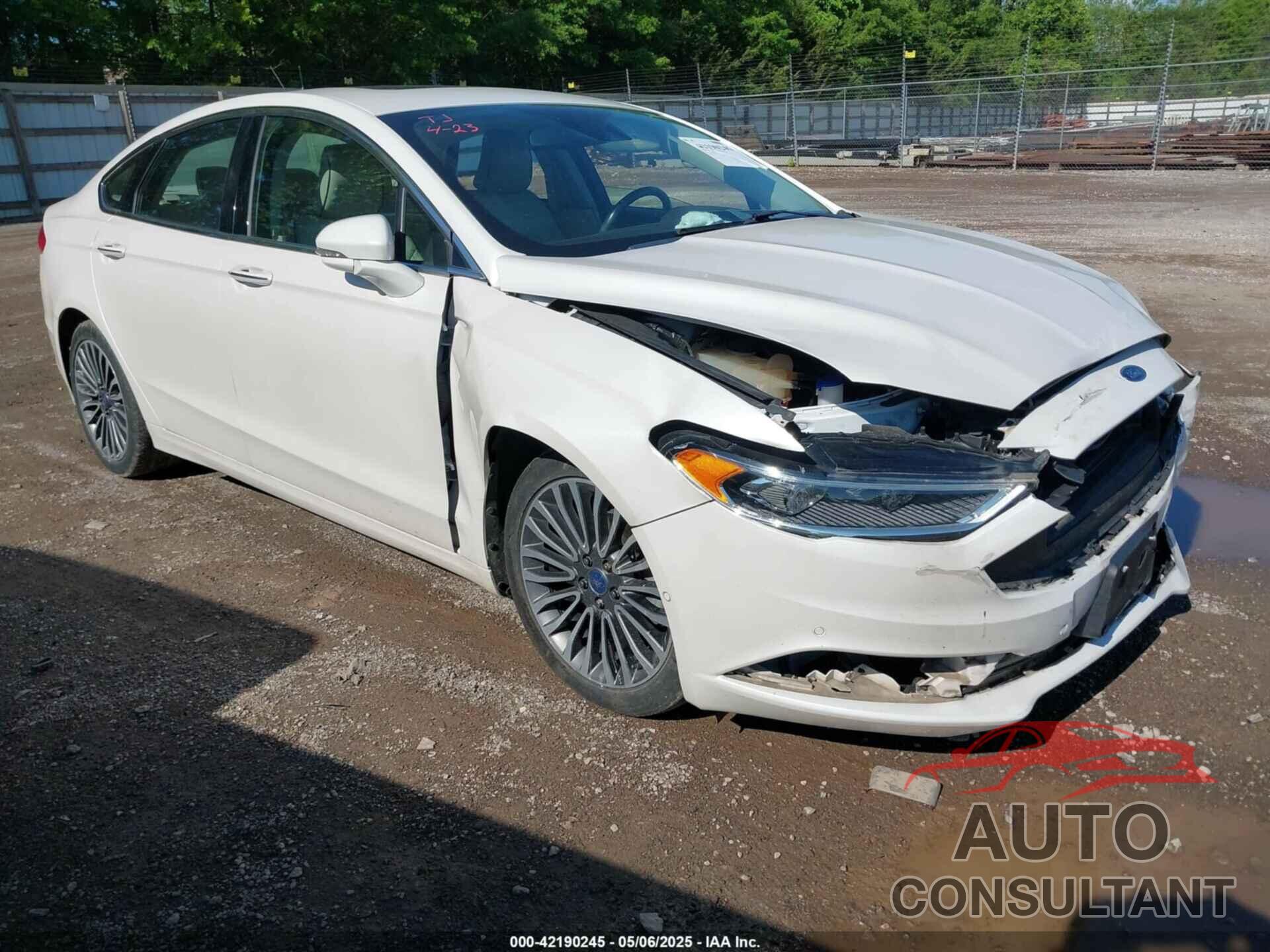 FORD FUSION 2017 - 3FA6P0RU5HR308536