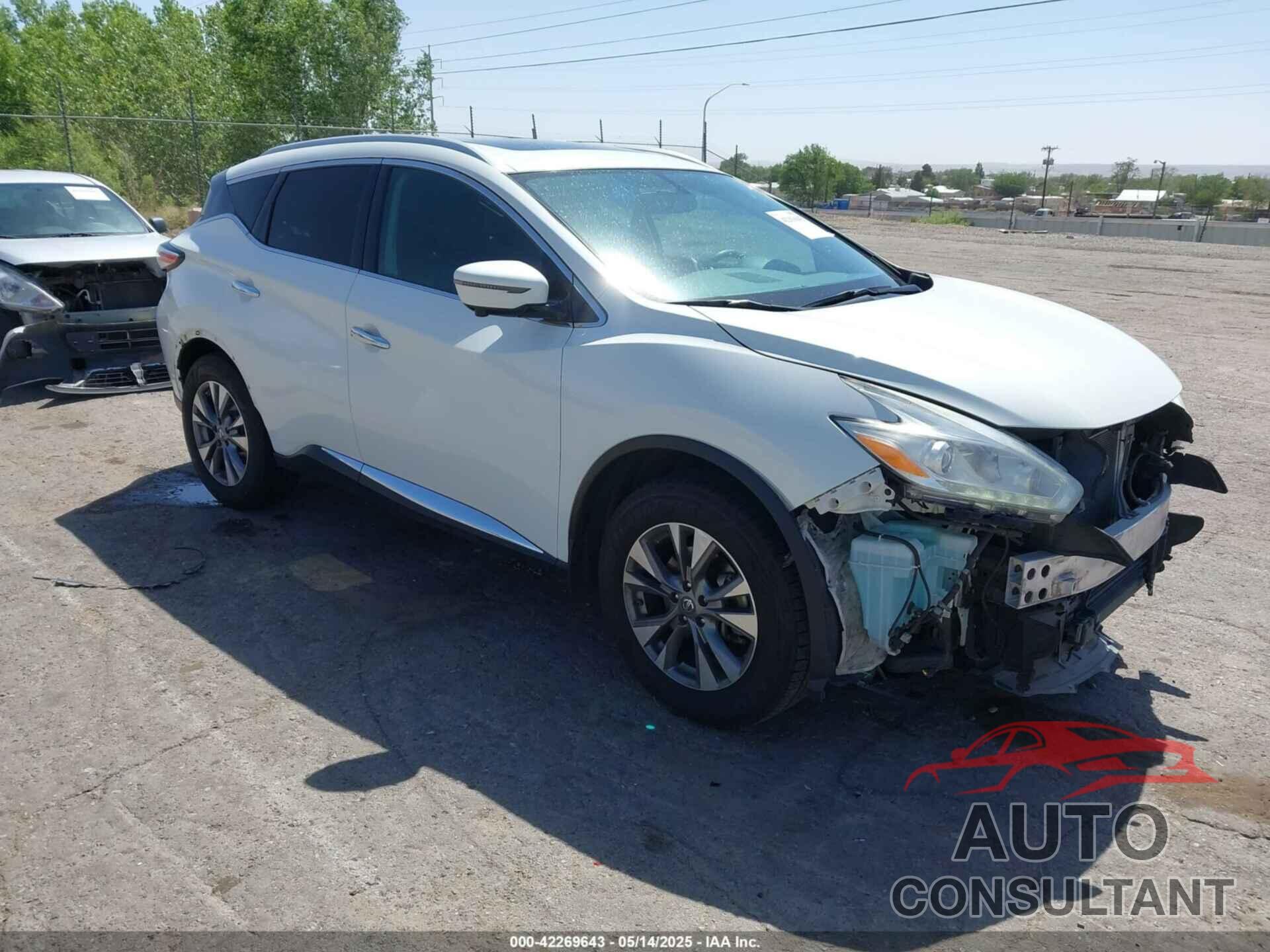 NISSAN MURANO 2017 - 5N1AZ2MH9HN131413