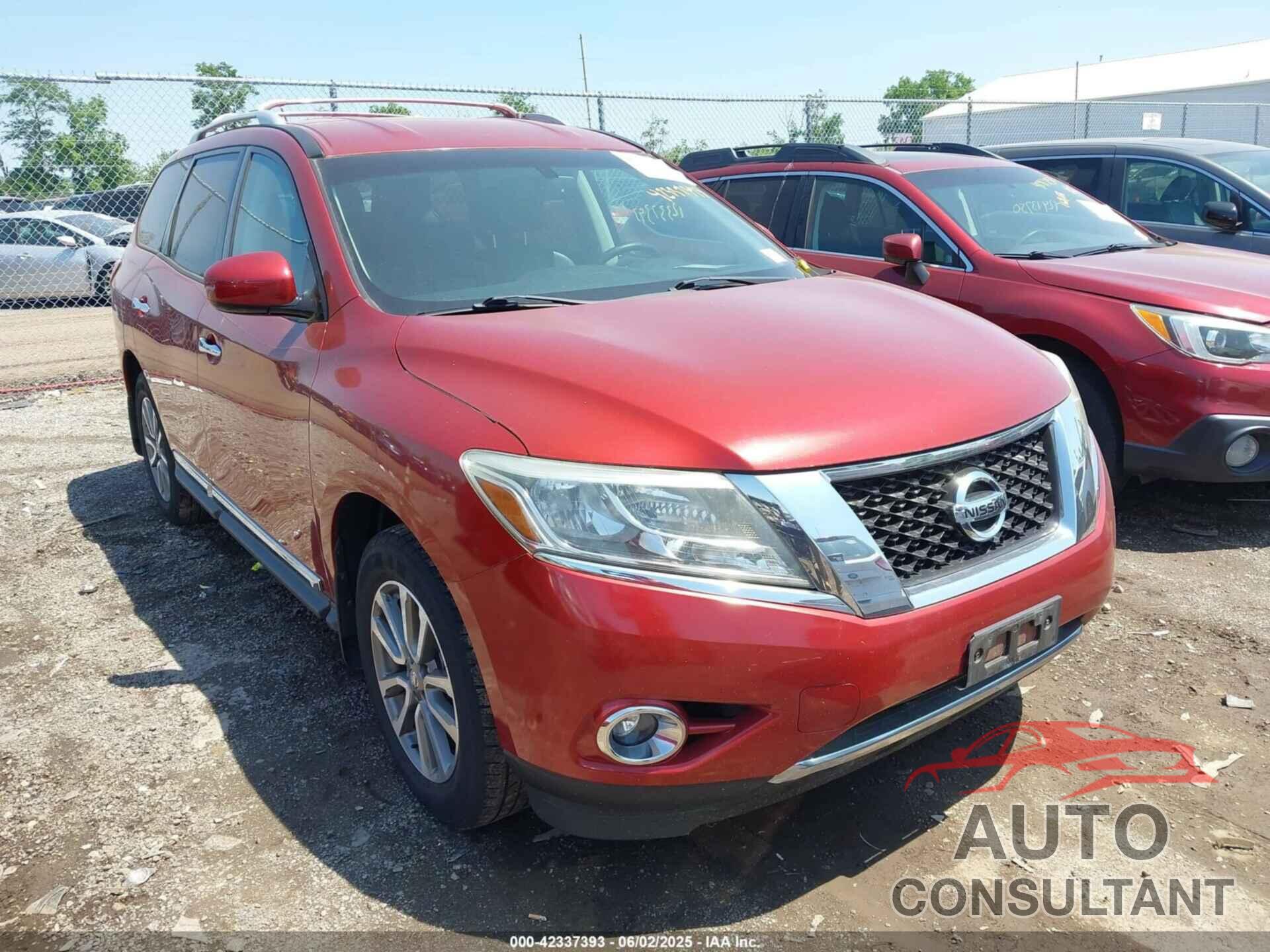 NISSAN PATHFINDER 2013 - 5N1AR2MMXDC666186