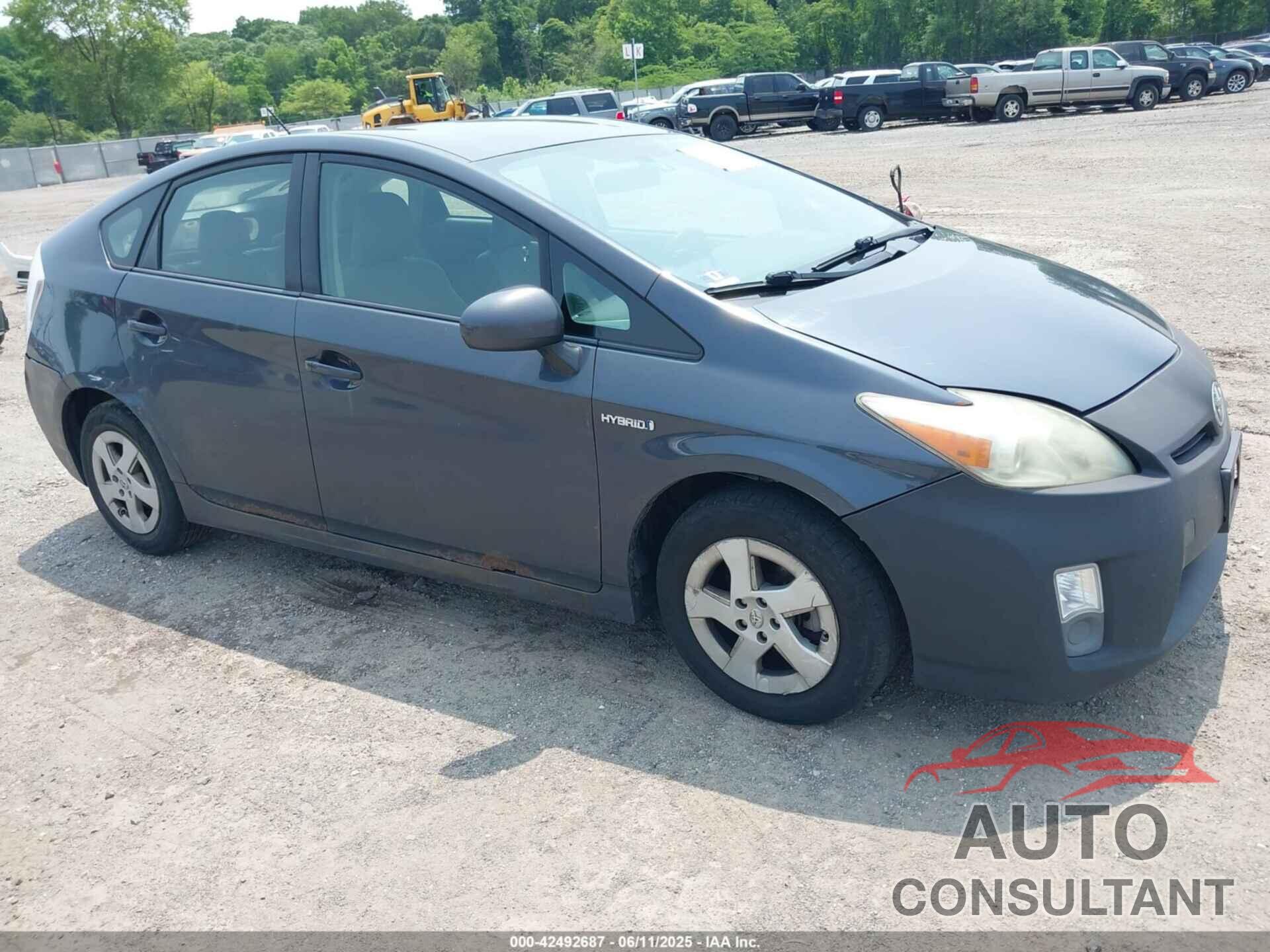 TOYOTA PRIUS 2010 - JTDKN3DU3A1012373