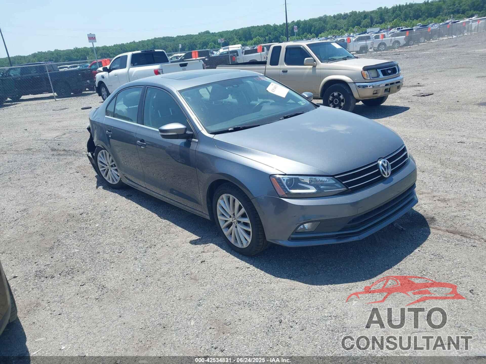 VOLKSWAGEN JETTA 2016 - 3VWL17AJ1GM332298