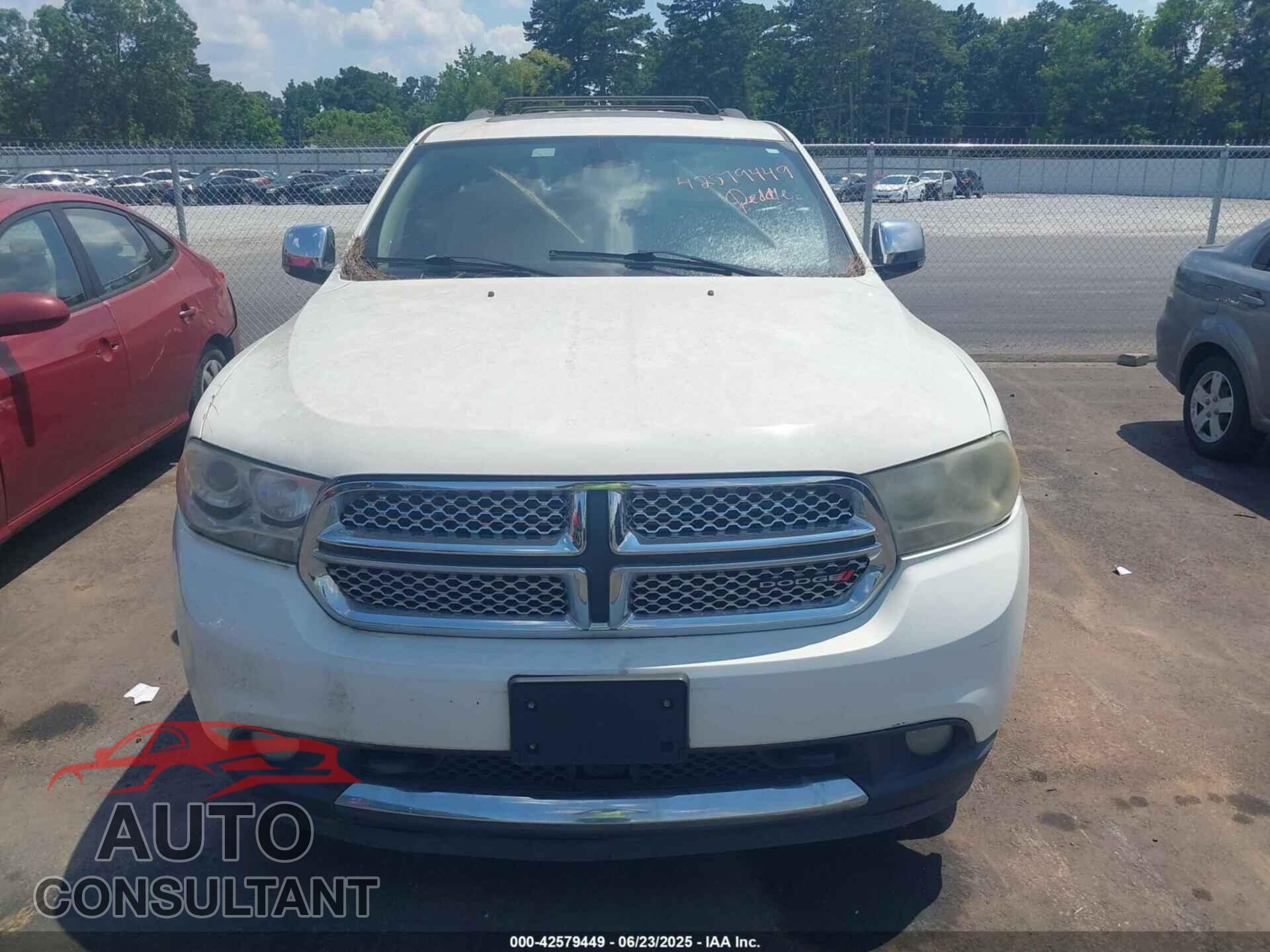 DODGE DURANGO 2011 - 1D4SE5GT2BC661394