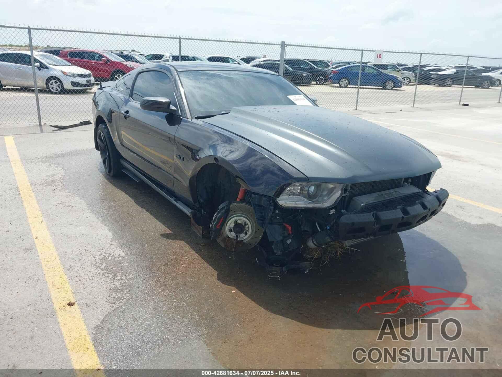 FORD MUSTANG 2012 - 1ZVBP8CF8C5218274