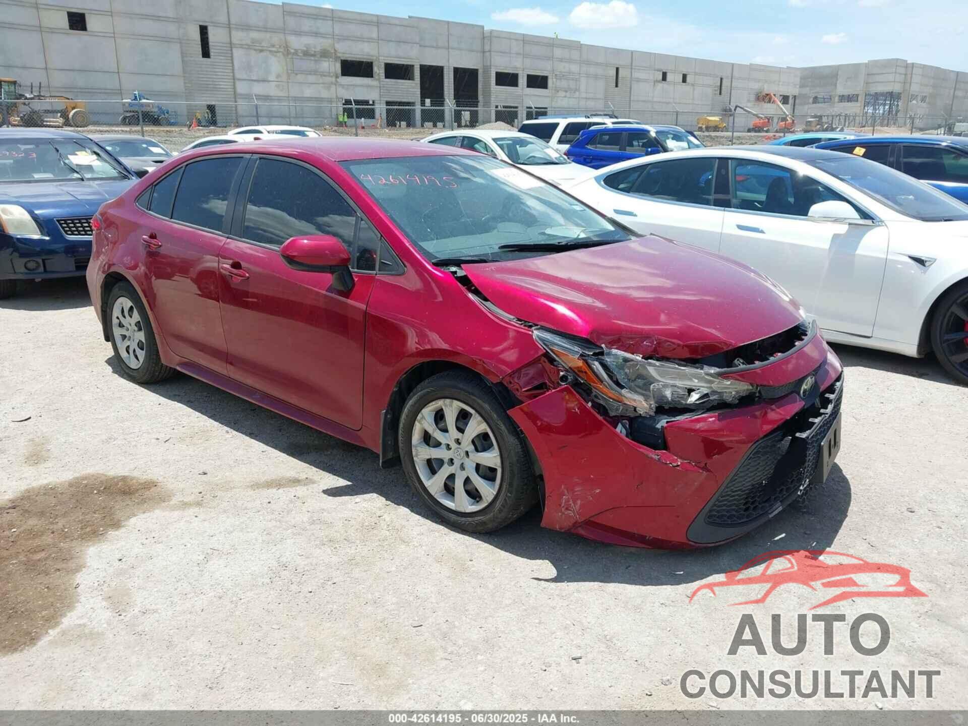 TOYOTA COROLLA 2022 - JTDEPMAE2NJ193398