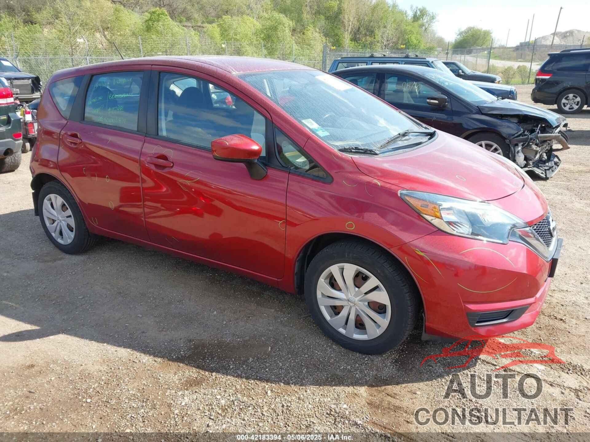 NISSAN VERSA NOTE 2017 - 3N1CE2CP3HL374073