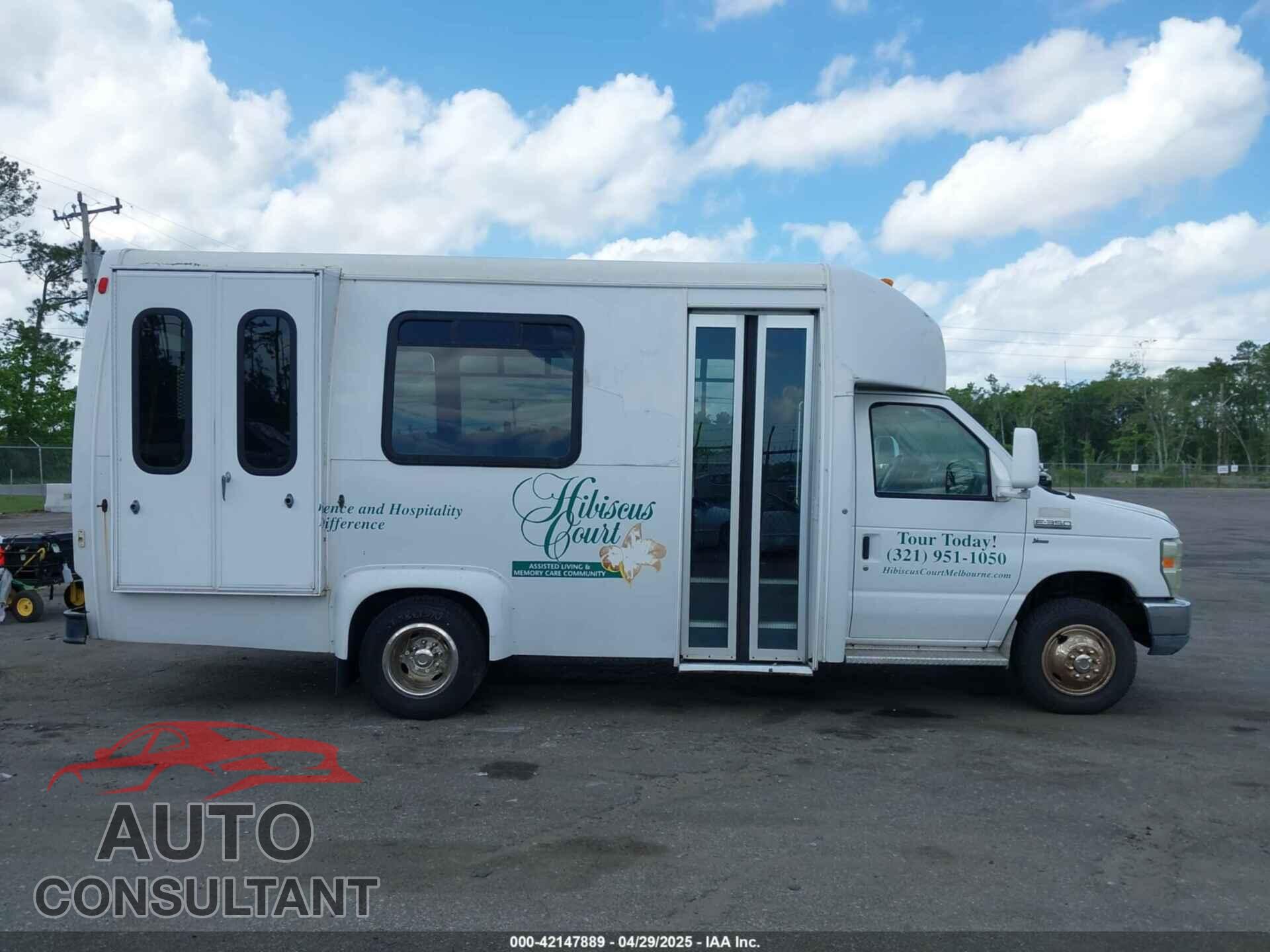 FORD E-350 CUTAWAY 2011 - 1FDWE3FL9BDB09059