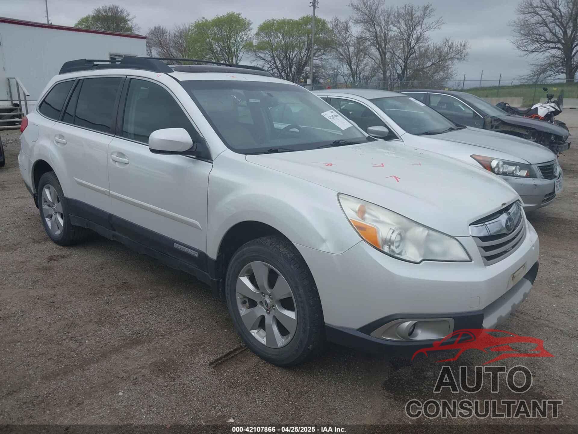 SUBARU OUTBACK 2012 - 4S4BRCLC2C3262171