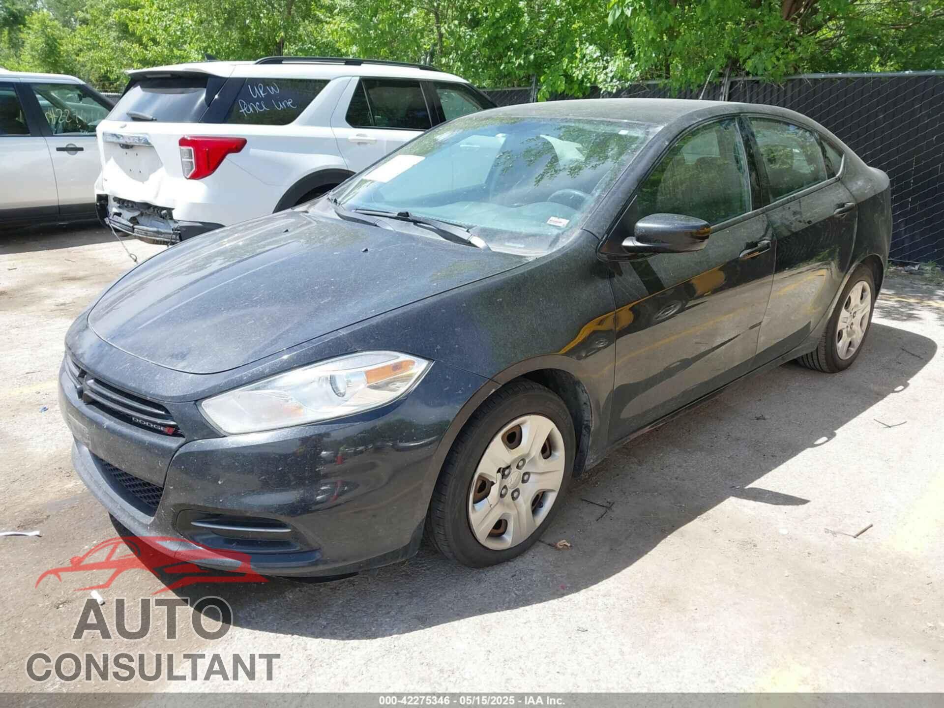 DODGE DART 2014 - 1C3CDFAA1ED909722