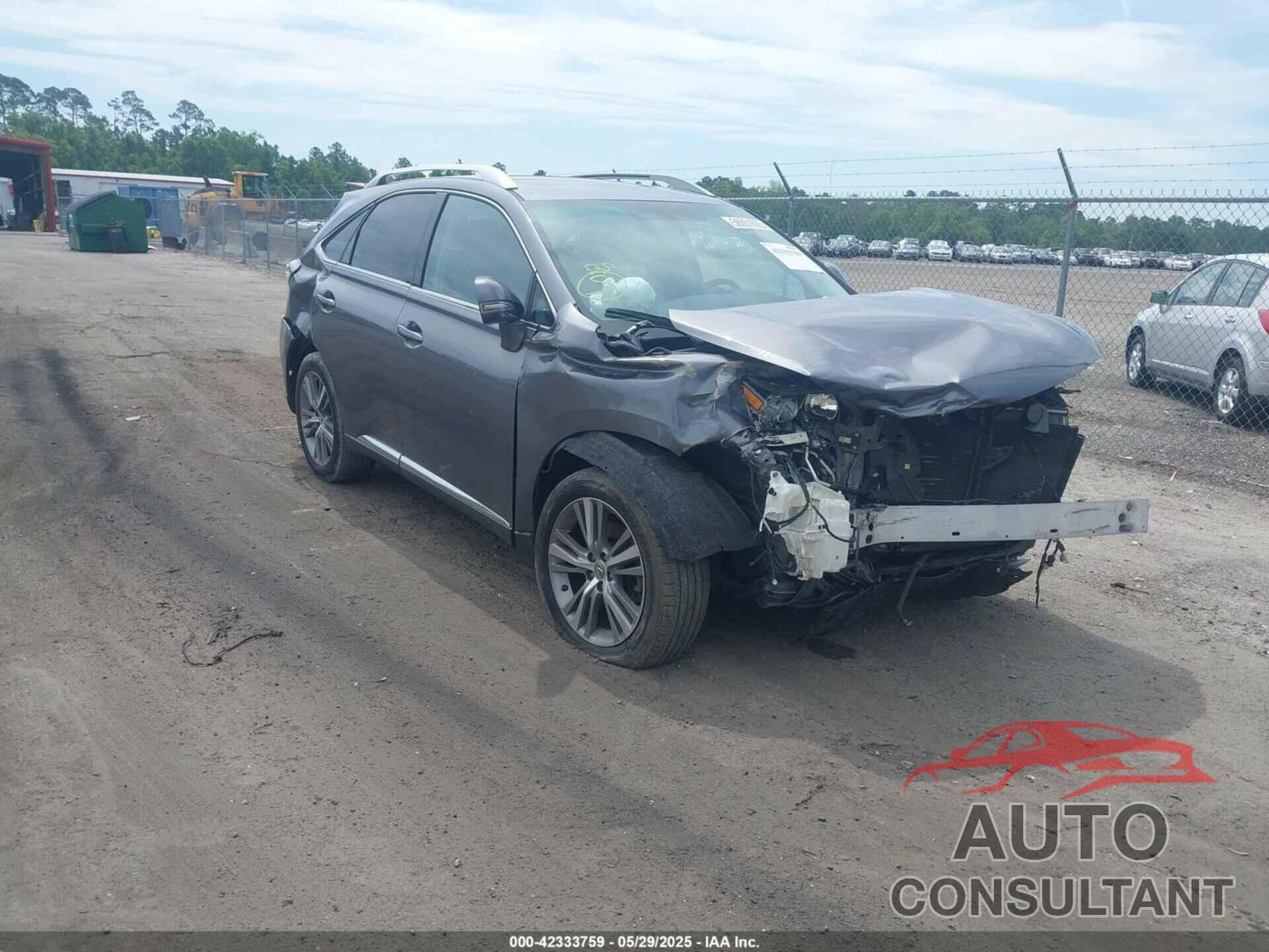 LEXUS RX 350 2015 - 2T2ZK1BA3FC206551
