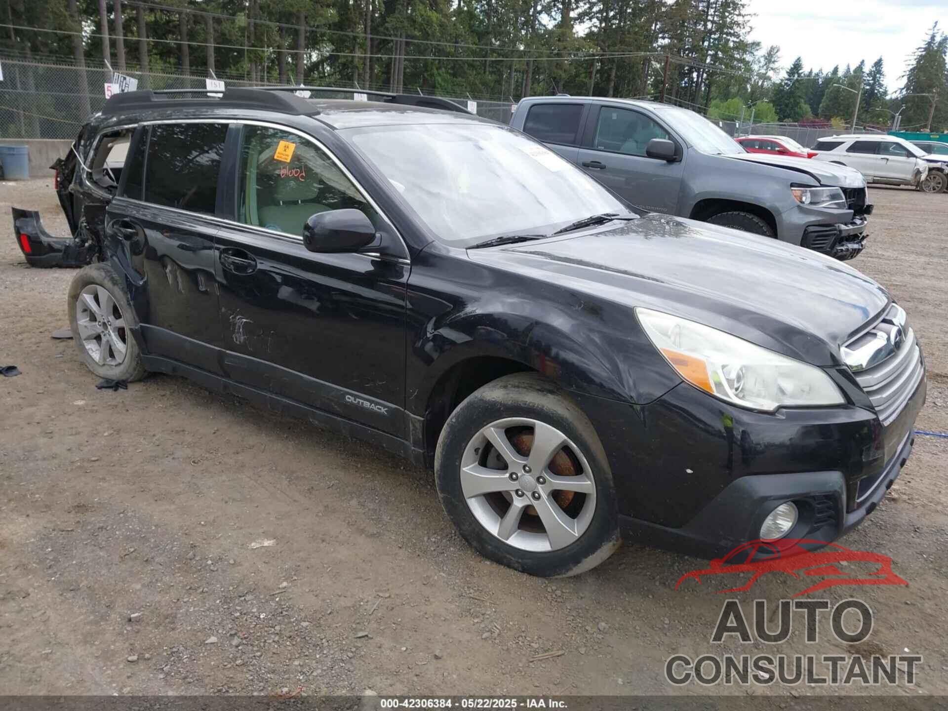 SUBARU OUTBACK 2013 - 4S4BRBGC5D3250781