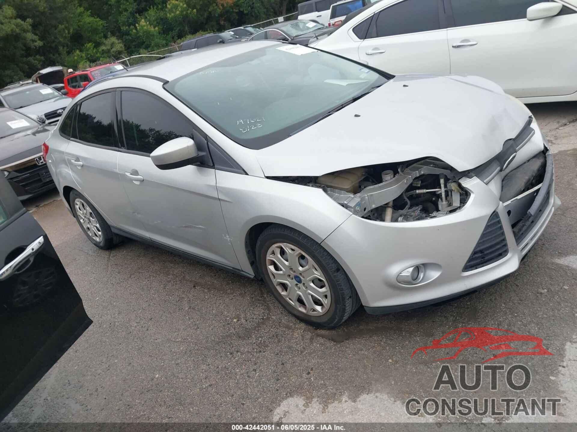 FORD FOCUS 2012 - 1FAHP3F25CL422055