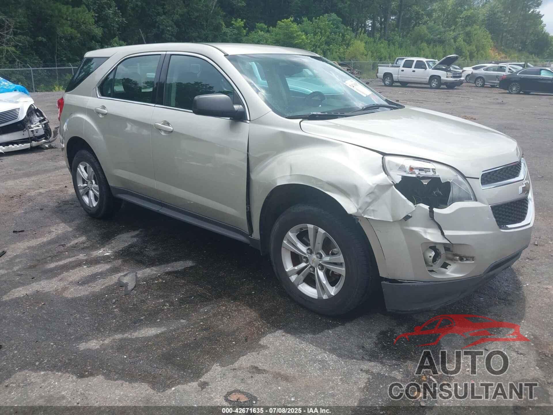 CHEVROLET EQUINOX 2013 - 2GNALBEKXD6257172