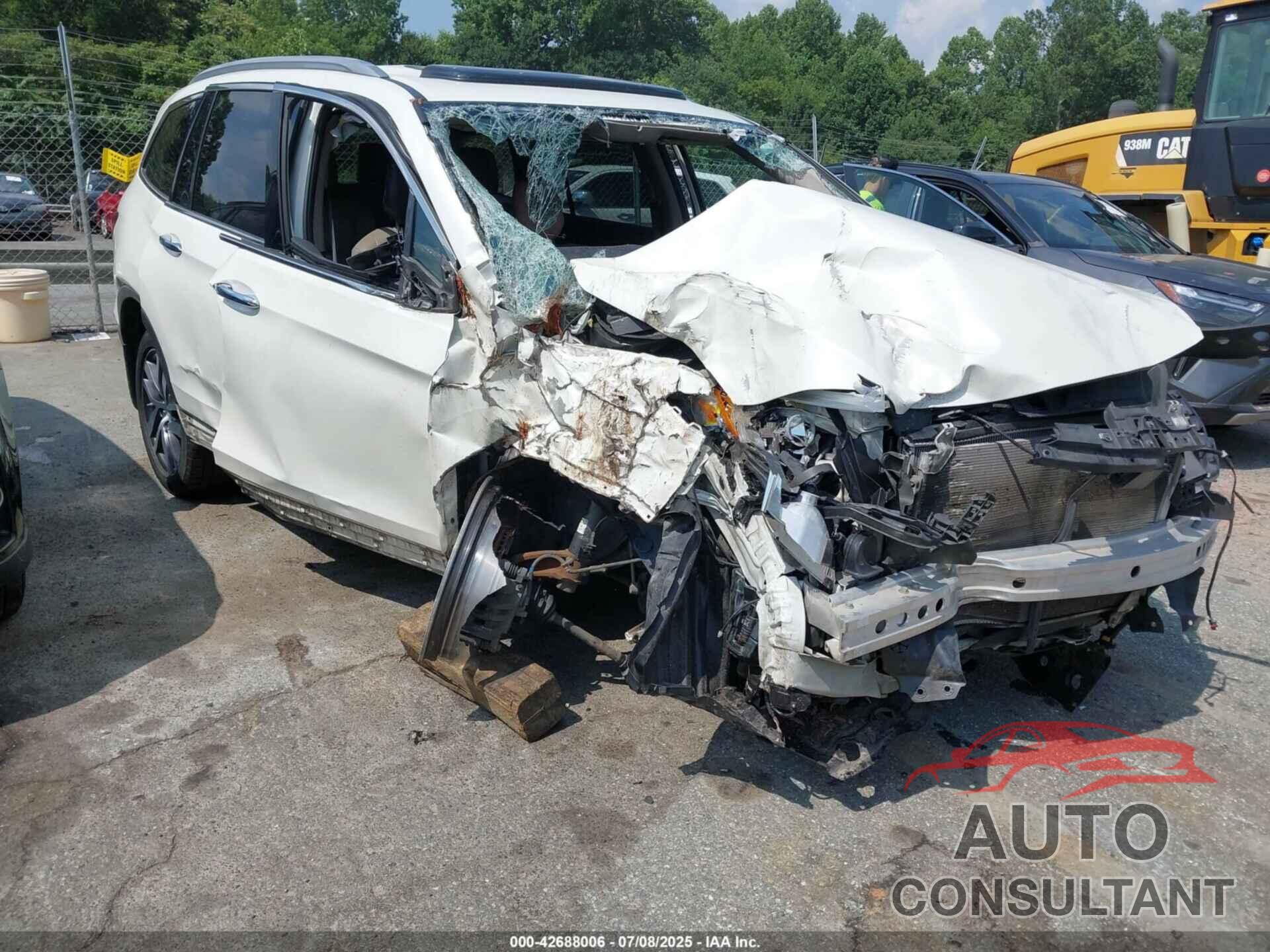 HONDA PILOT 2017 - 5FNYF6H09HB078766