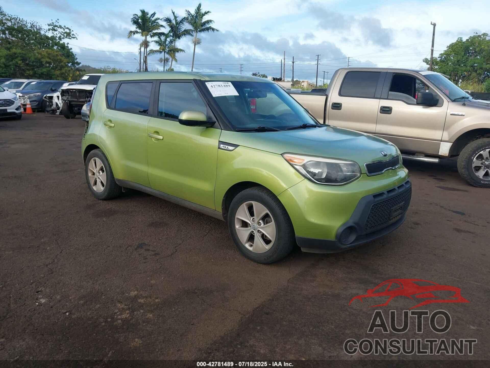 KIA SOUL 2016 - KNDJN2A25G7867056