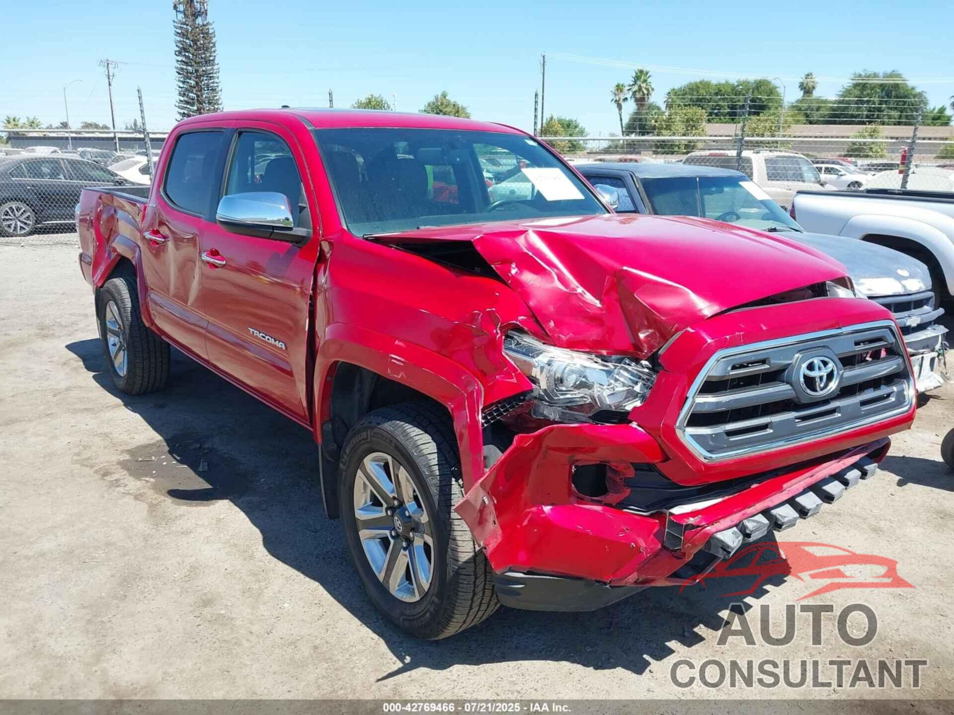 TOYOTA TACOMA 2017 - 3TMGZ5AN7HM063939