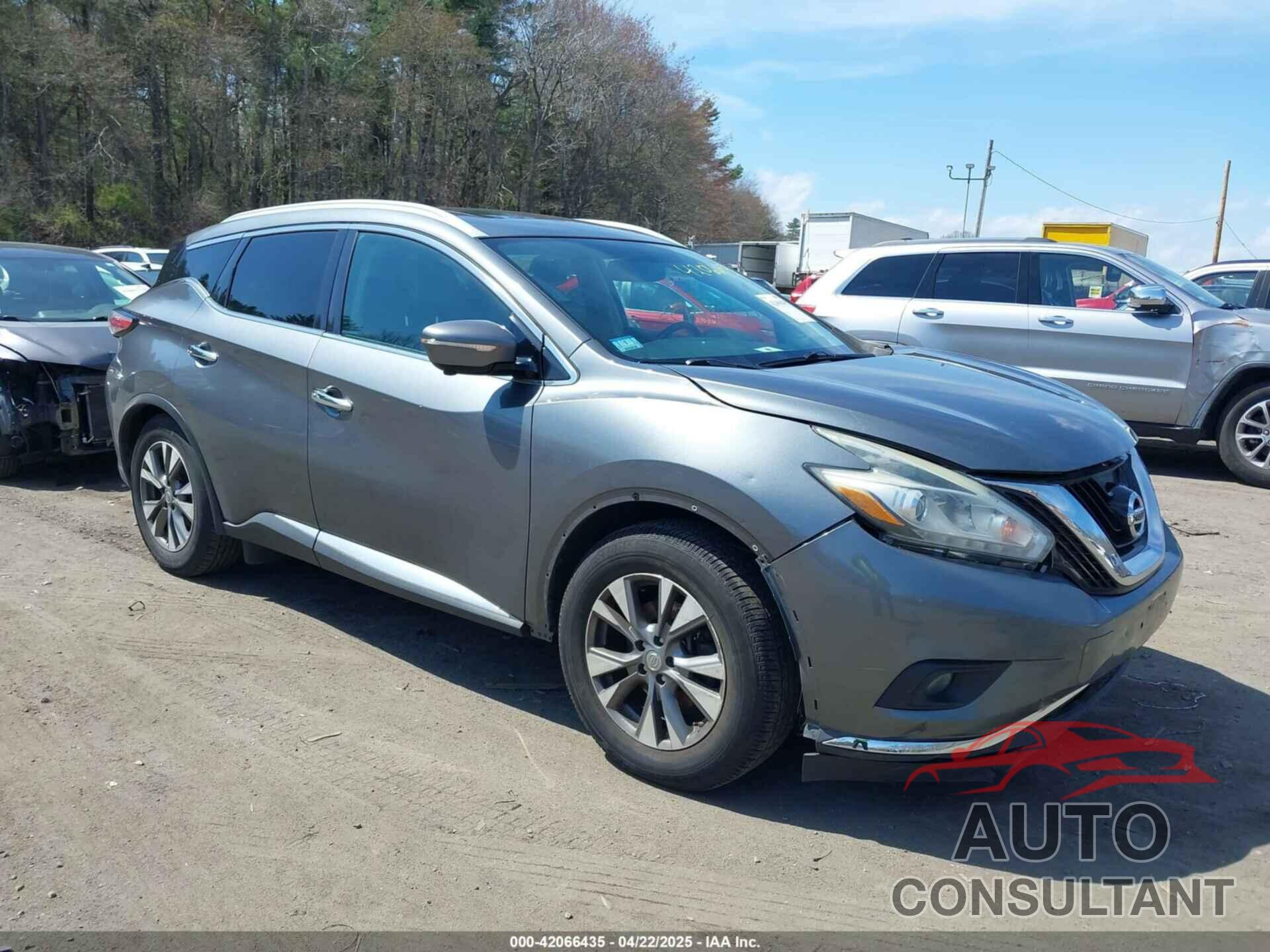 NISSAN MURANO 2015 - 5N1AZ2MH0FN202088