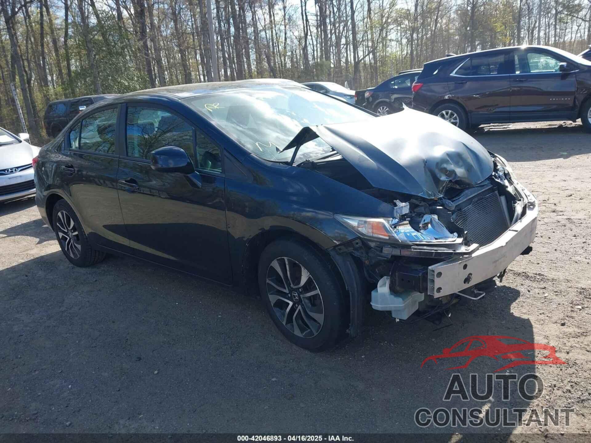 HONDA CIVIC 2013 - 19XFB2F81DE279310