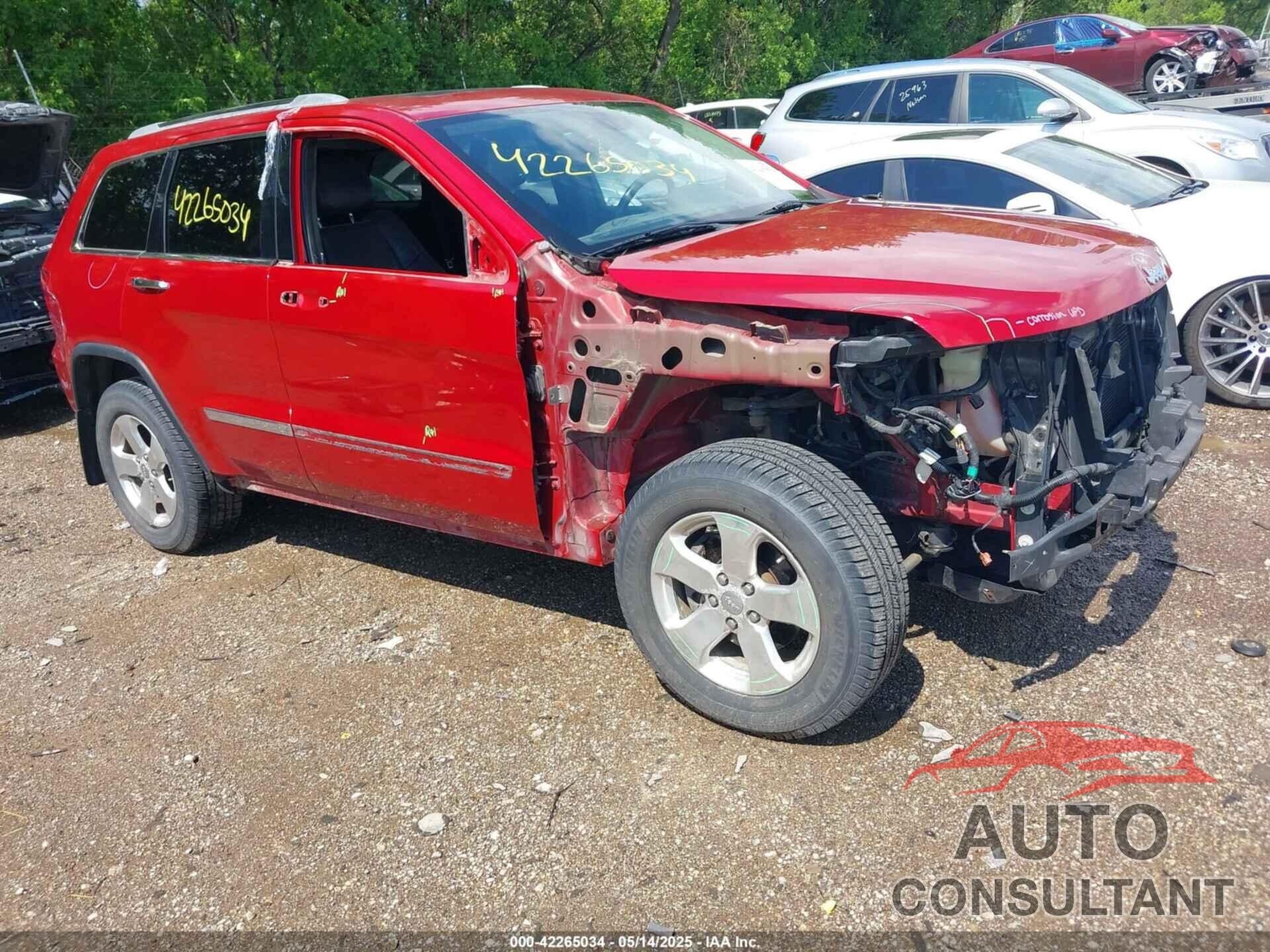 JEEP GRAND CHEROKEE 2011 - 1J4RR5GG8BC673966