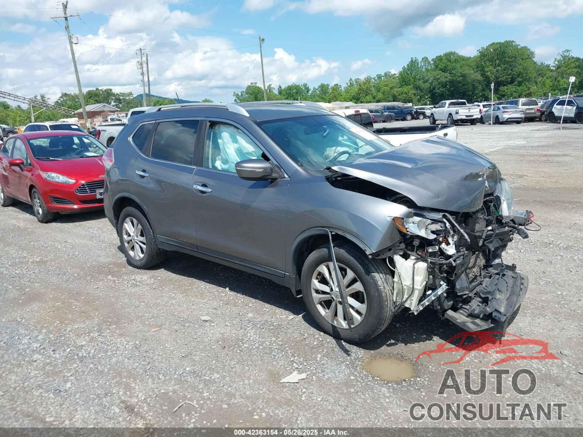 NISSAN ROGUE 2016 - KNMAT2MV3GP724215
