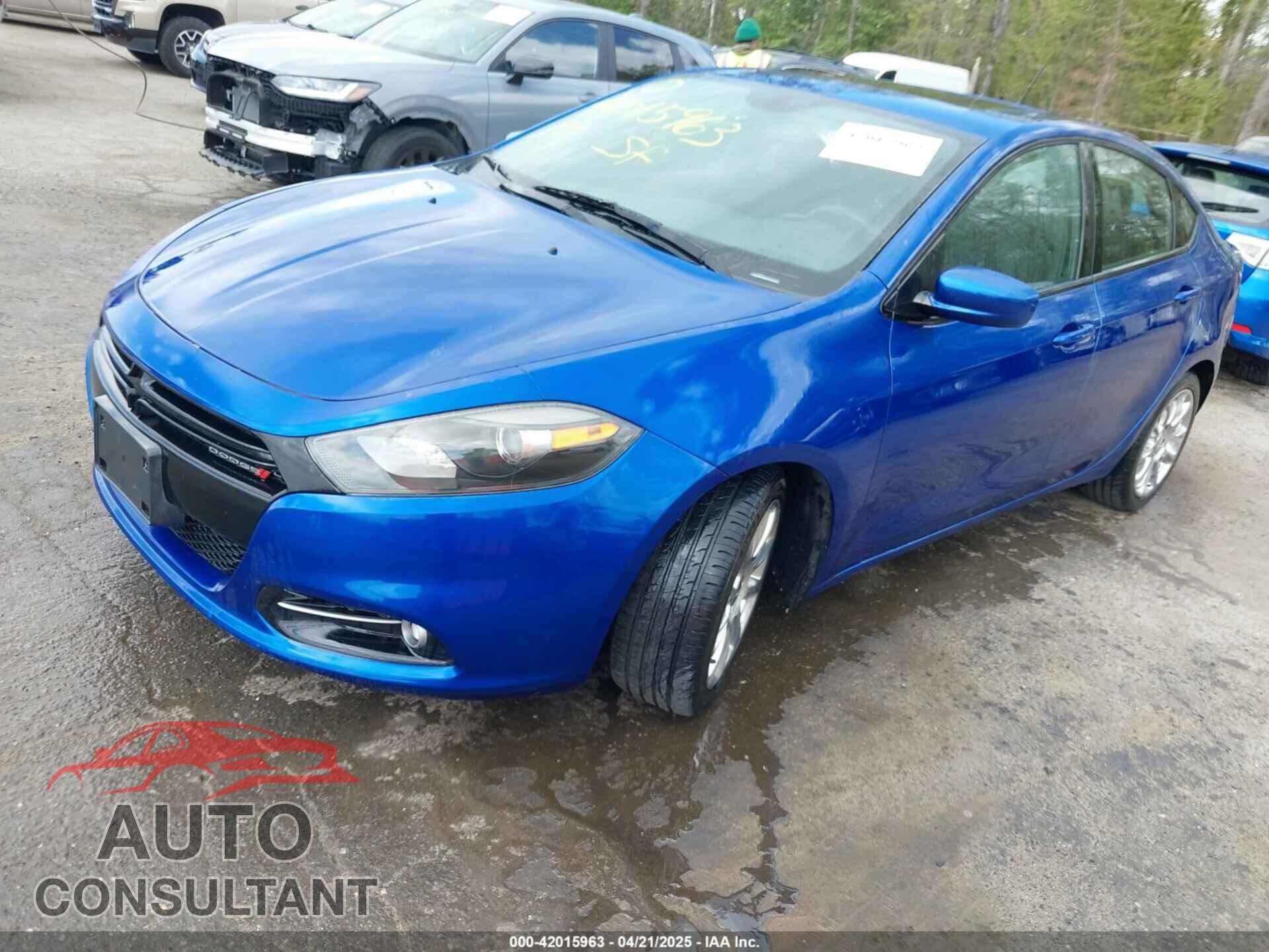 DODGE DART 2013 - 1C3CDFBA1DD336088