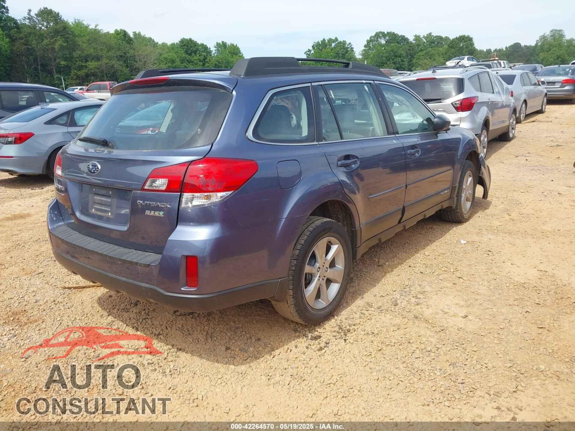 SUBARU OUTBACK 2014 - 4S4BRBAC3E3326816