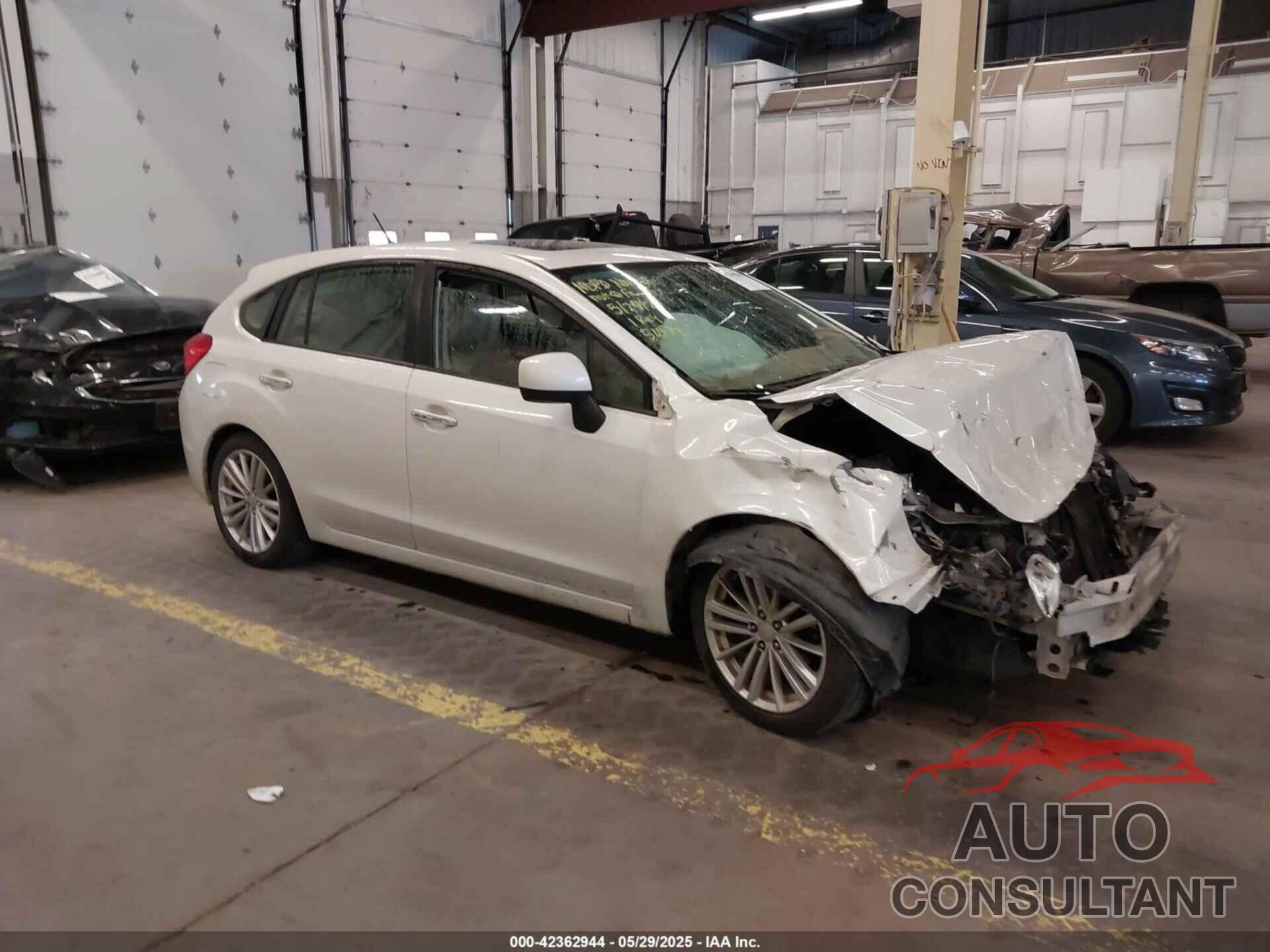 SUBARU IMPREZA 2013 - JF1GPAK65D2802237