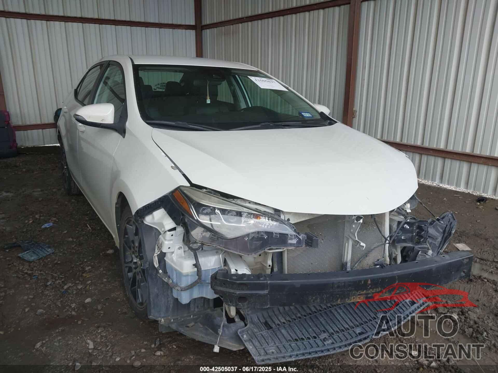 TOYOTA COROLLA 2017 - 5YFBURHE1HP603140