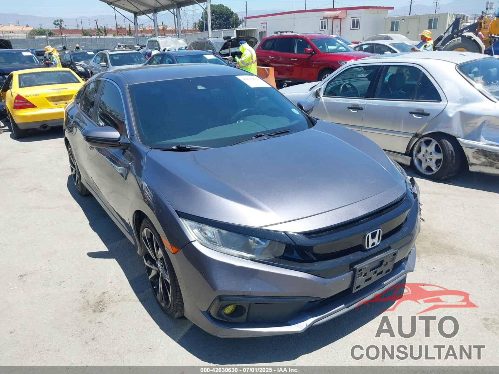 HONDA CIVIC 2019 - 2HGFC2F87KH540939