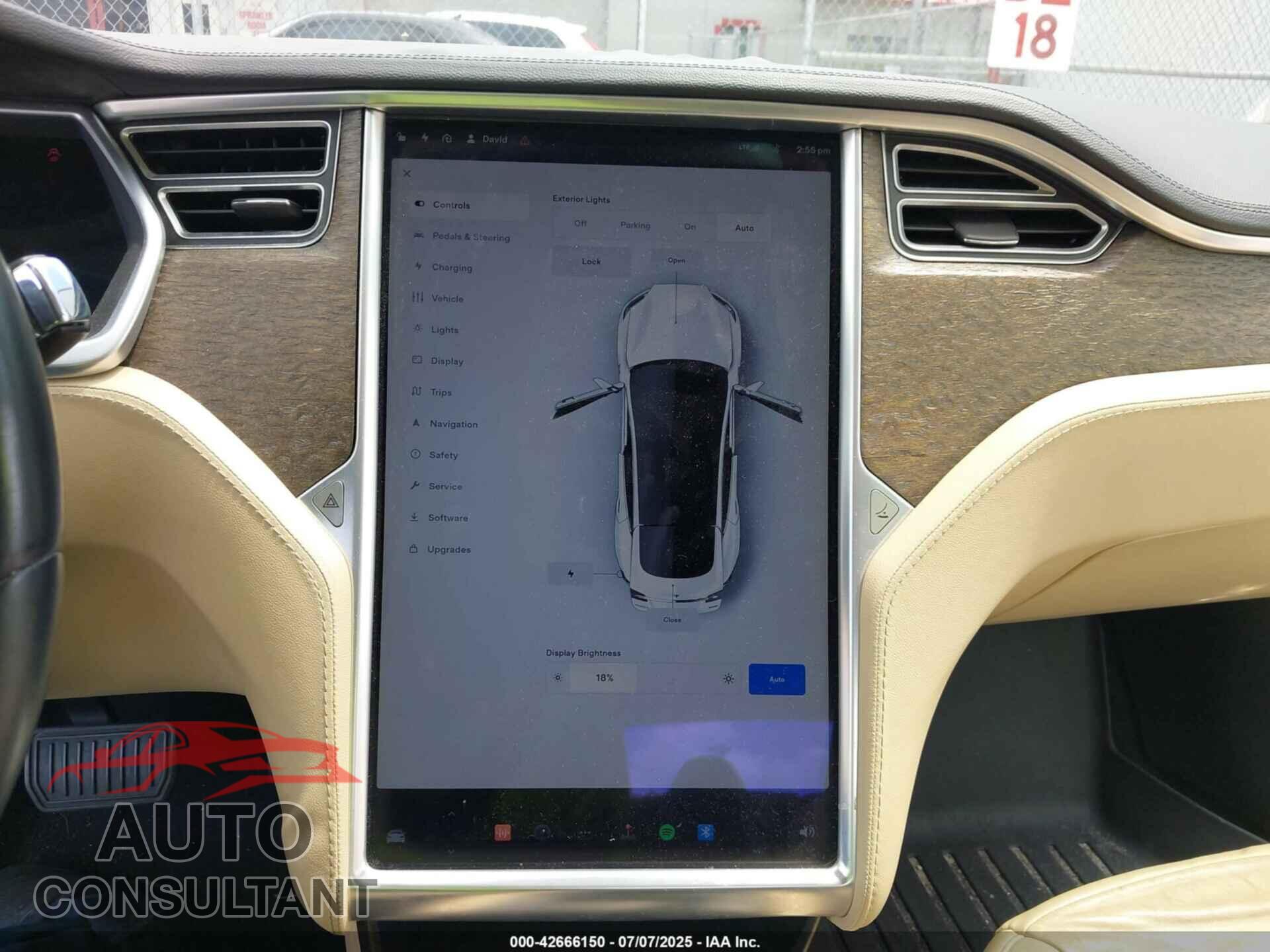 TESLA MODEL S 2013 - 5YJSA1CN5DFP20940