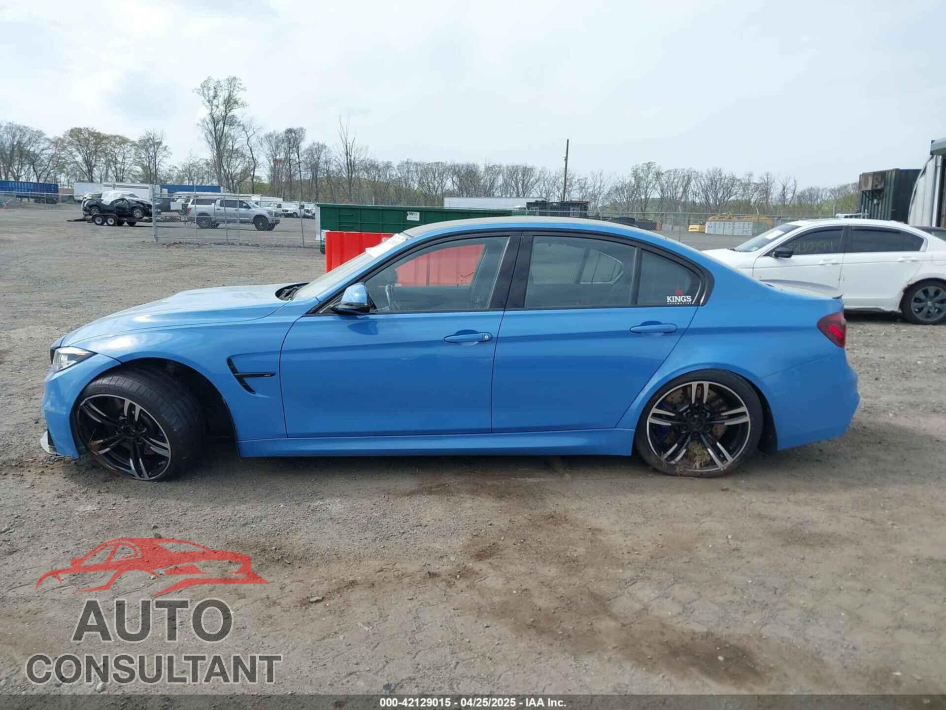 BMW M3 2018 - WBS8M9C53J5K98432