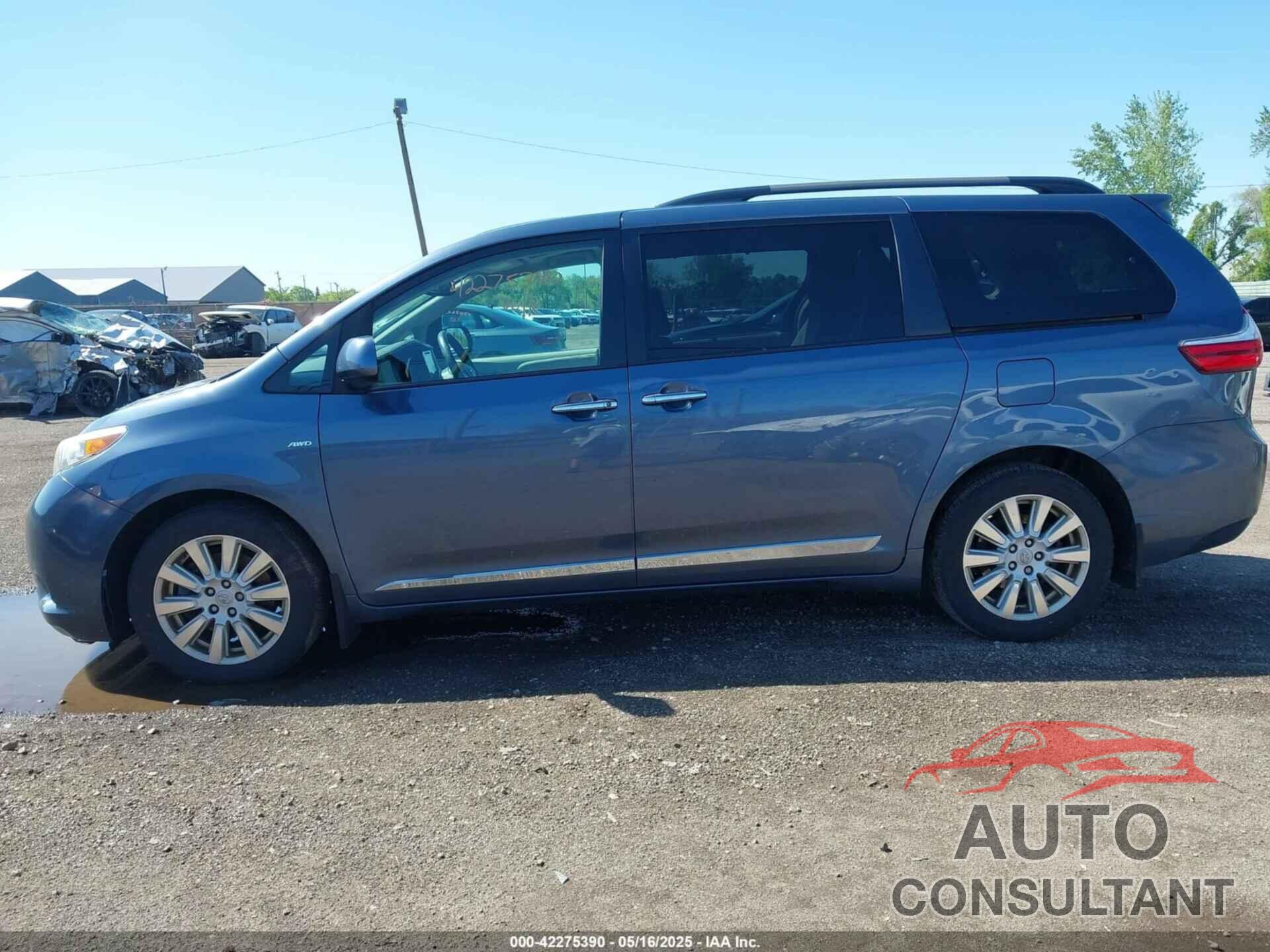 TOYOTA SIENNA 2017 - 5TDDZ3DC4HS156287