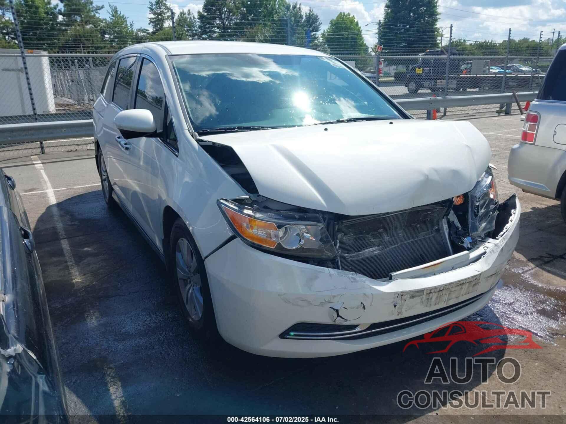 HONDA ODYSSEY 2015 - 5FNRL5H4XFB033312