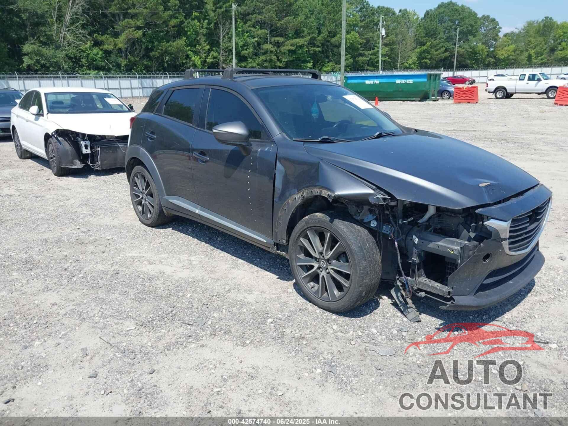 MAZDA CX-3 2016 - JM1DKBD75G0113662