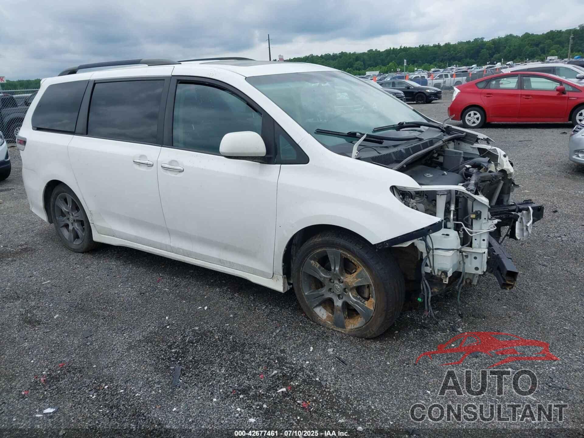 TOYOTA SIENNA 2016 - 5TDXK3DC0GS762640