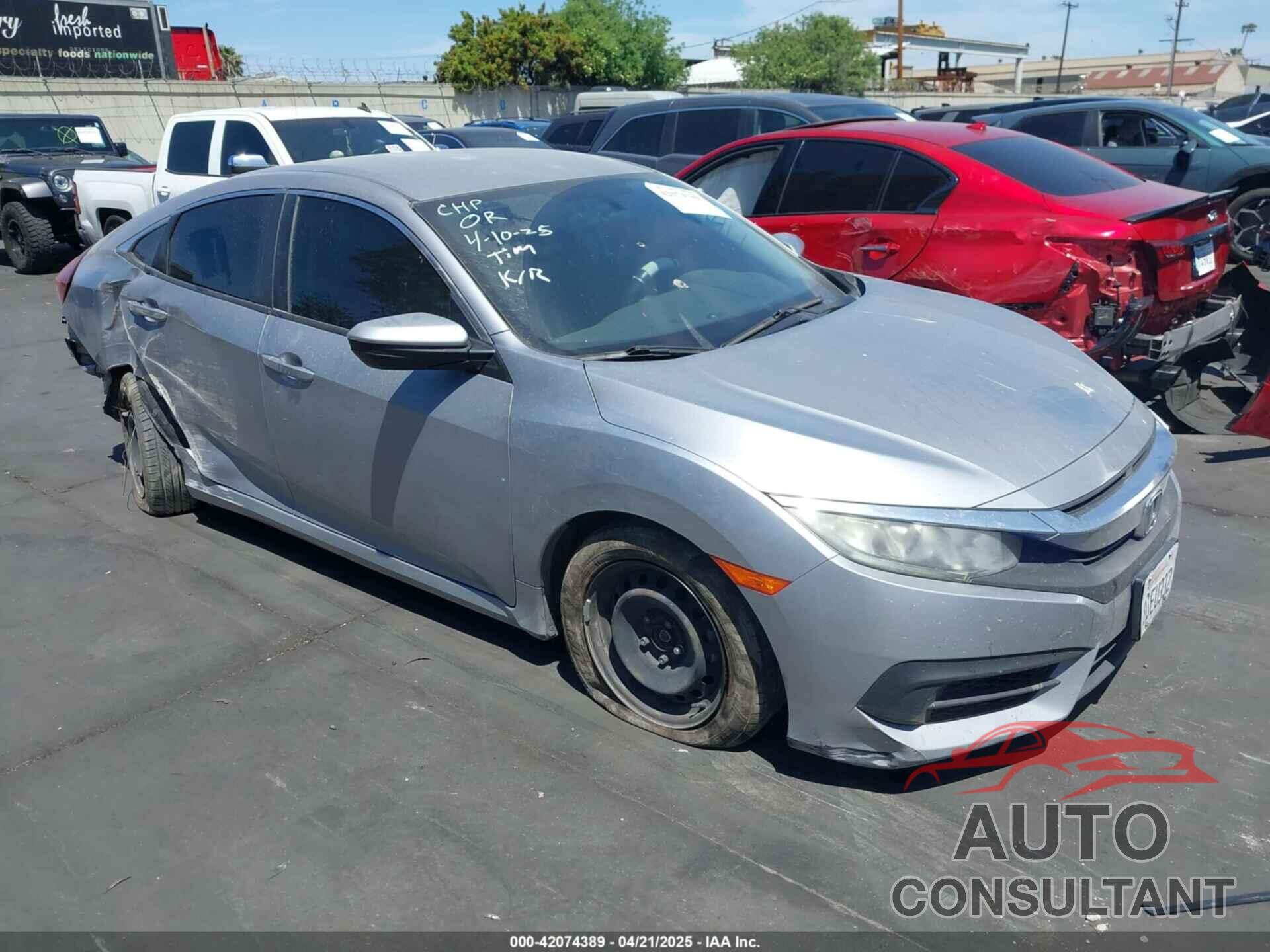 HONDA CIVIC 2018 - 2HGFC2F51JH534400