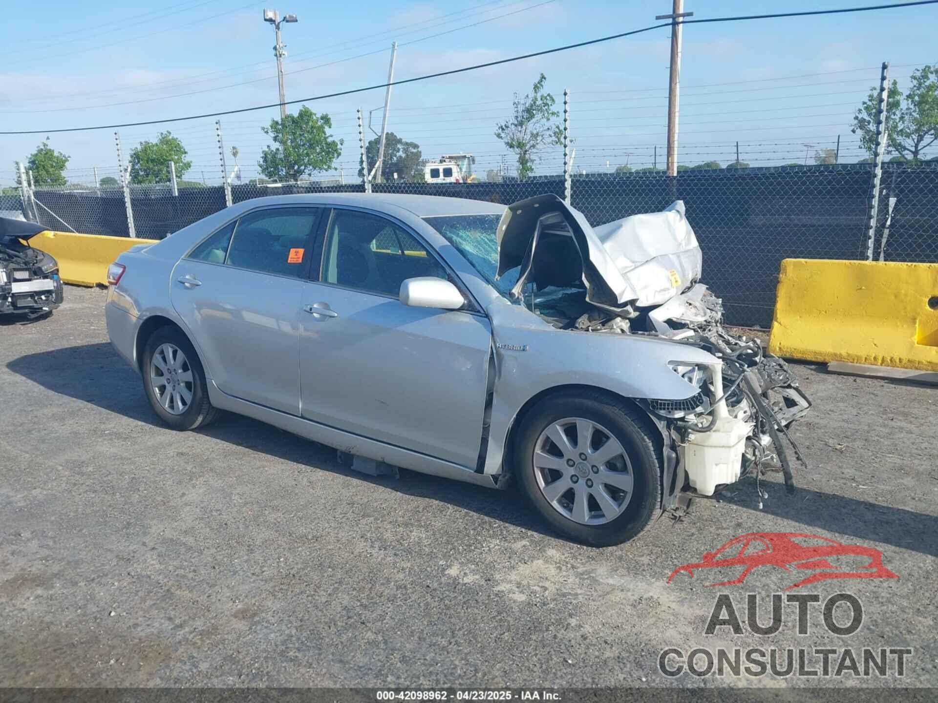 TOYOTA CAMRY HYBRID 2009 - 4T1BB46K69U065536